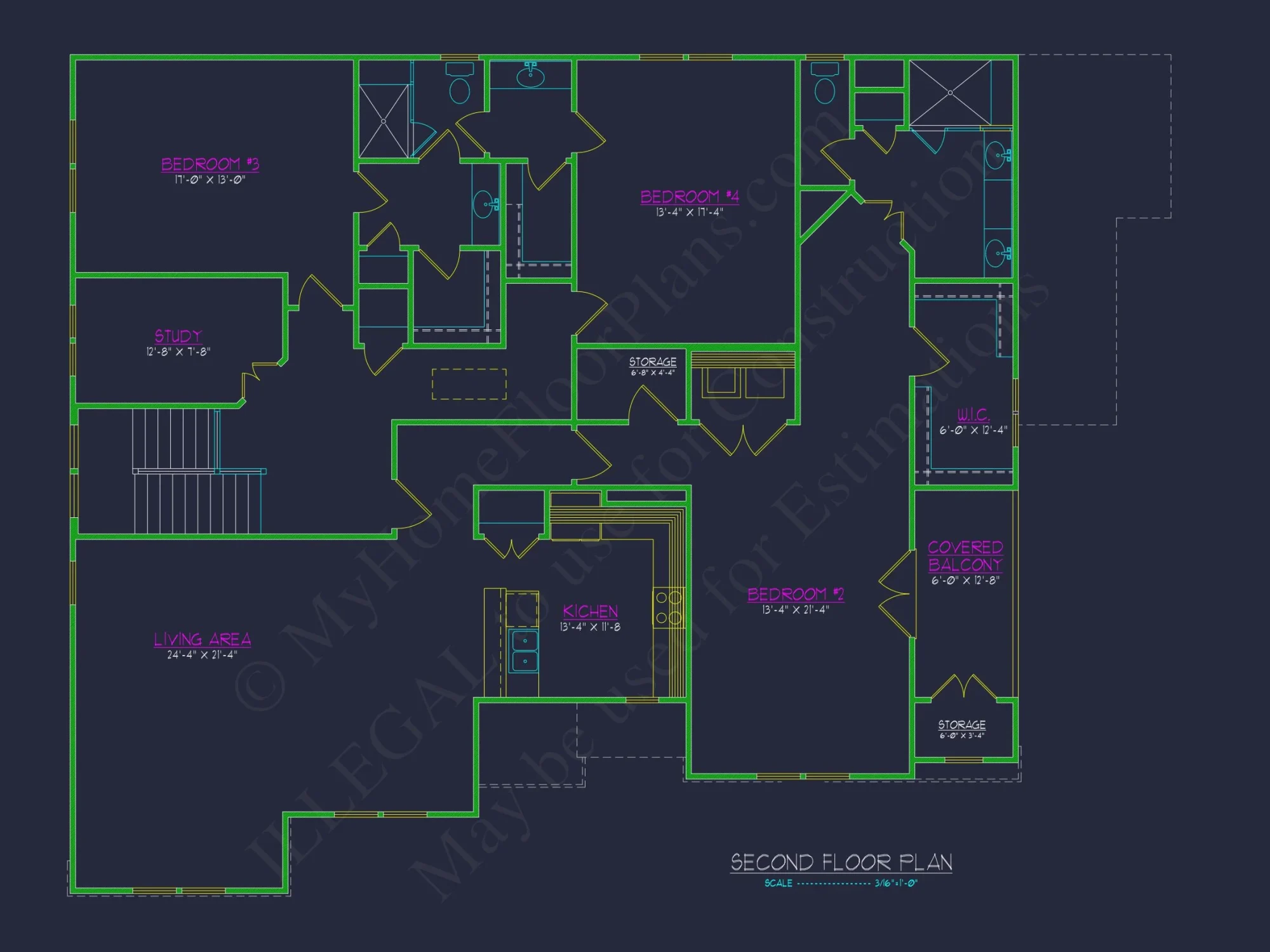 Modern Craftsman house Plan with 2-Story Split Garage Layout