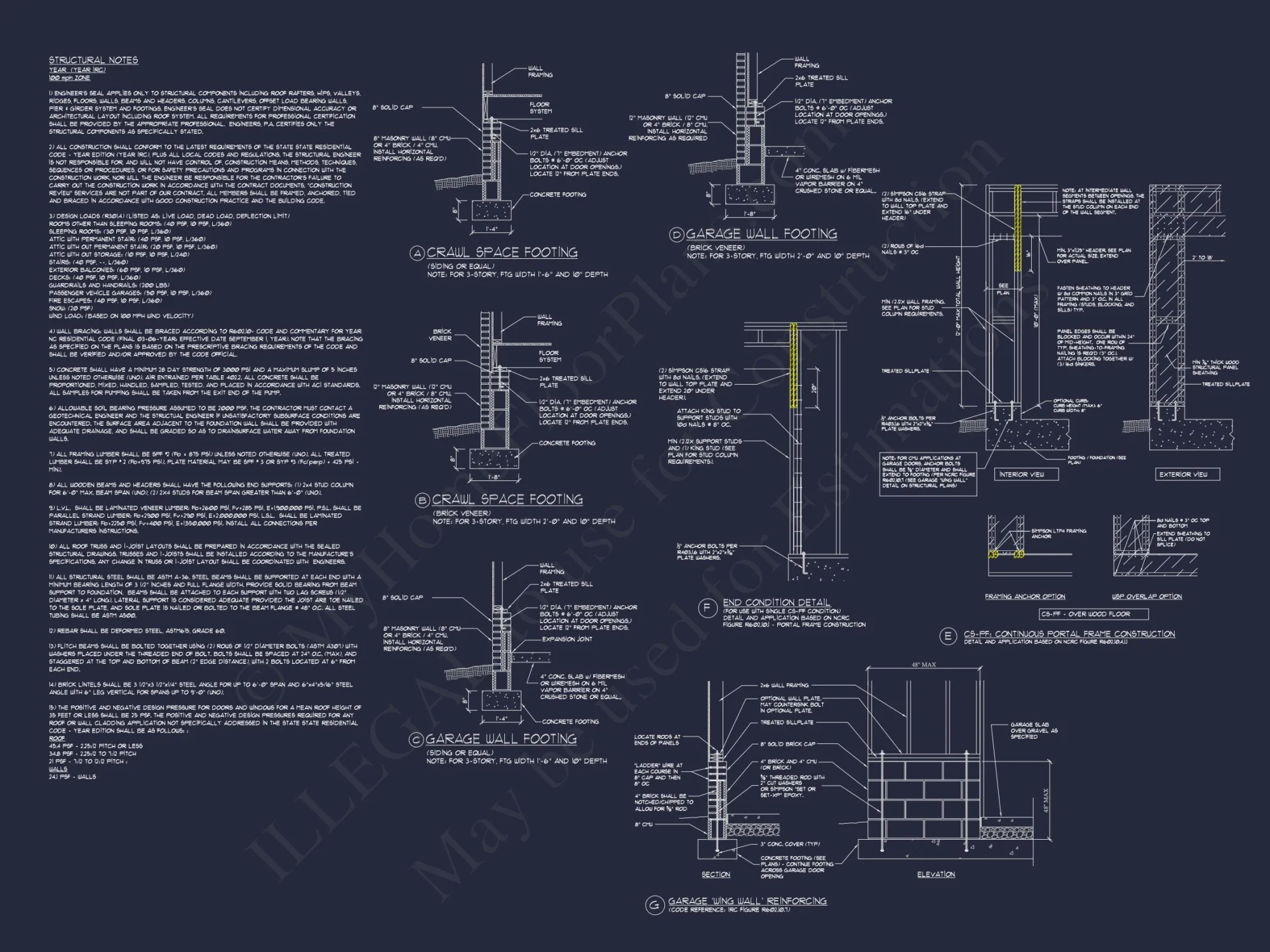 house Plan: 2-Story Craftsman Floor Plan with 4 Bedrooms and CAD Designs