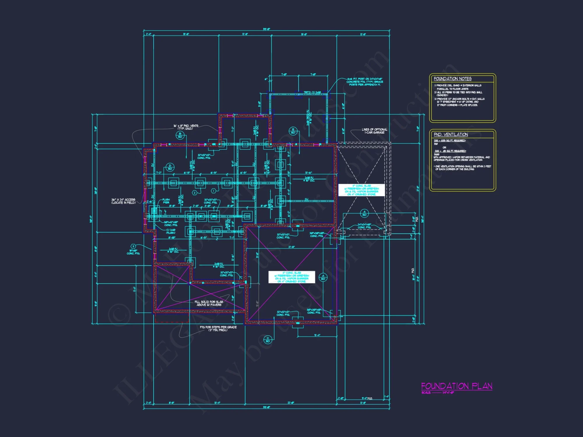 Elegant house Floor Plan with CAD Blueprint Designs