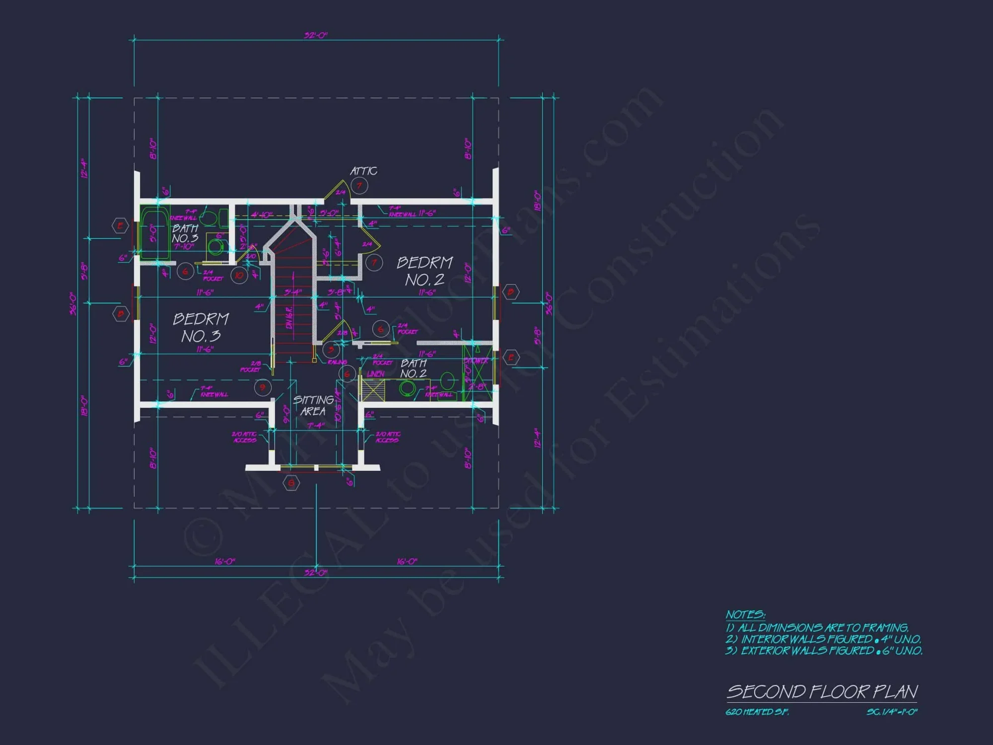 Traditional Craftsman house Plan with Detailed Floor Blueprint