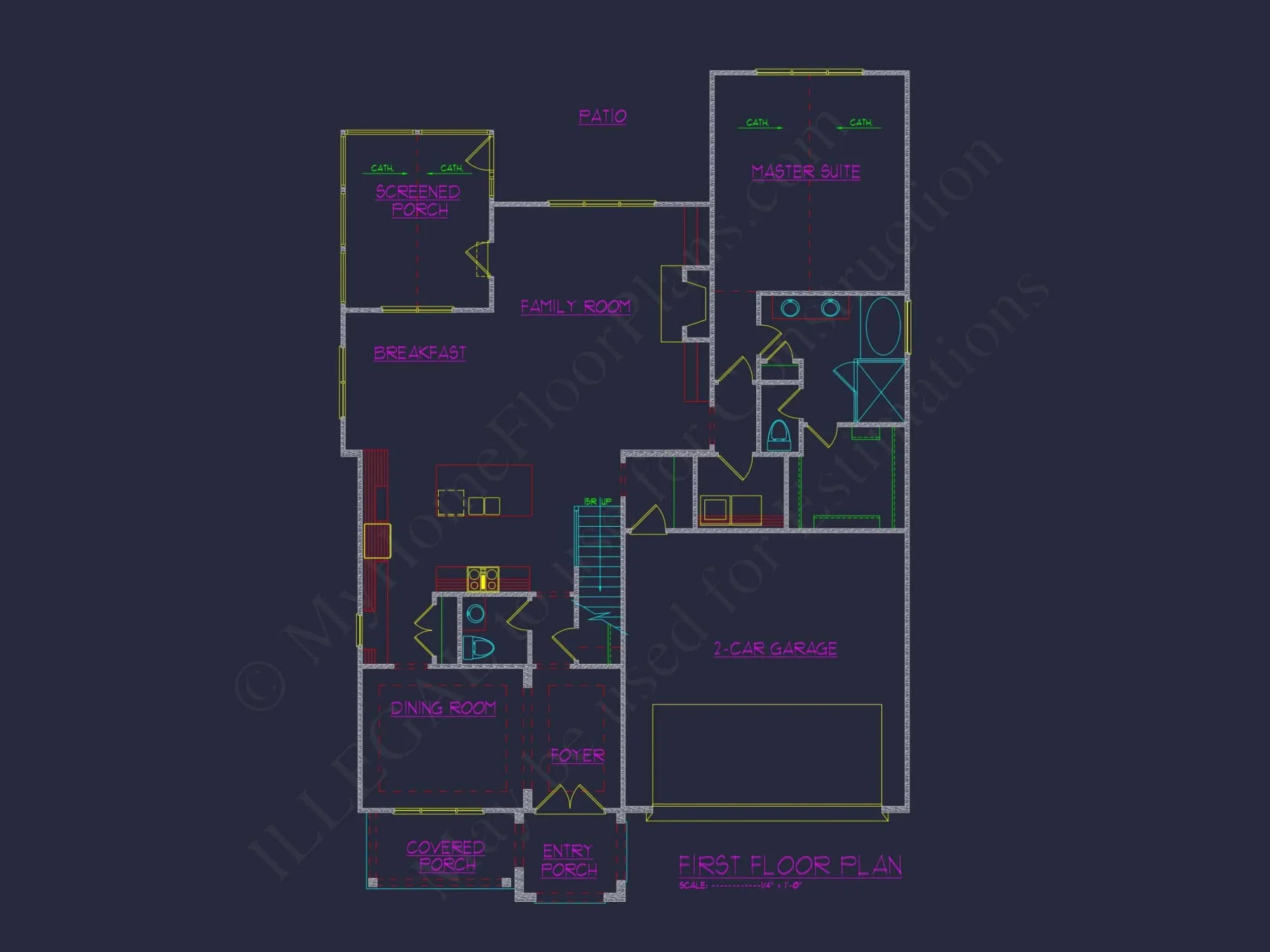 Customizable house Floor Plan: CAD Architecture & Designs