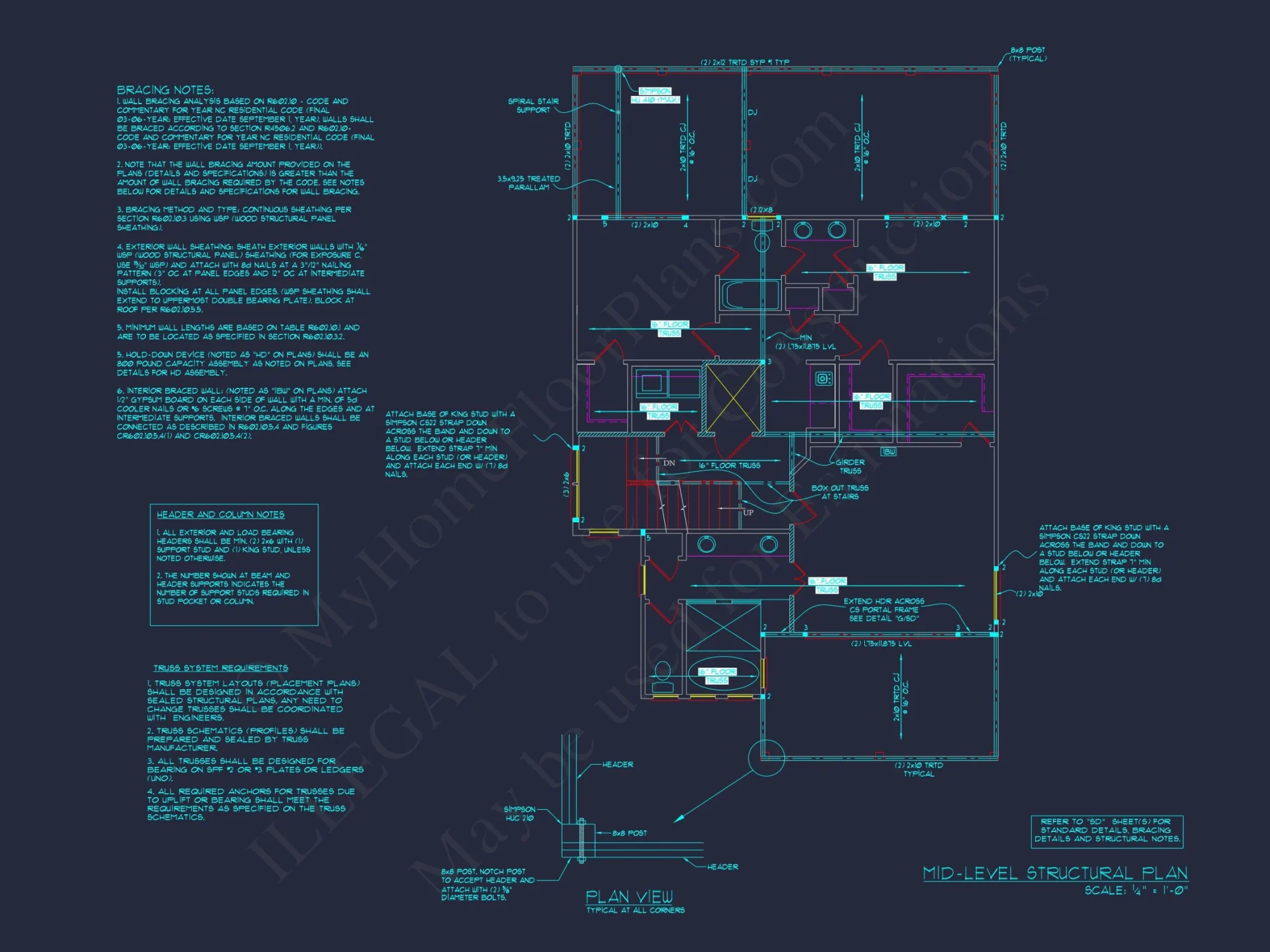 CAD Floor Plan