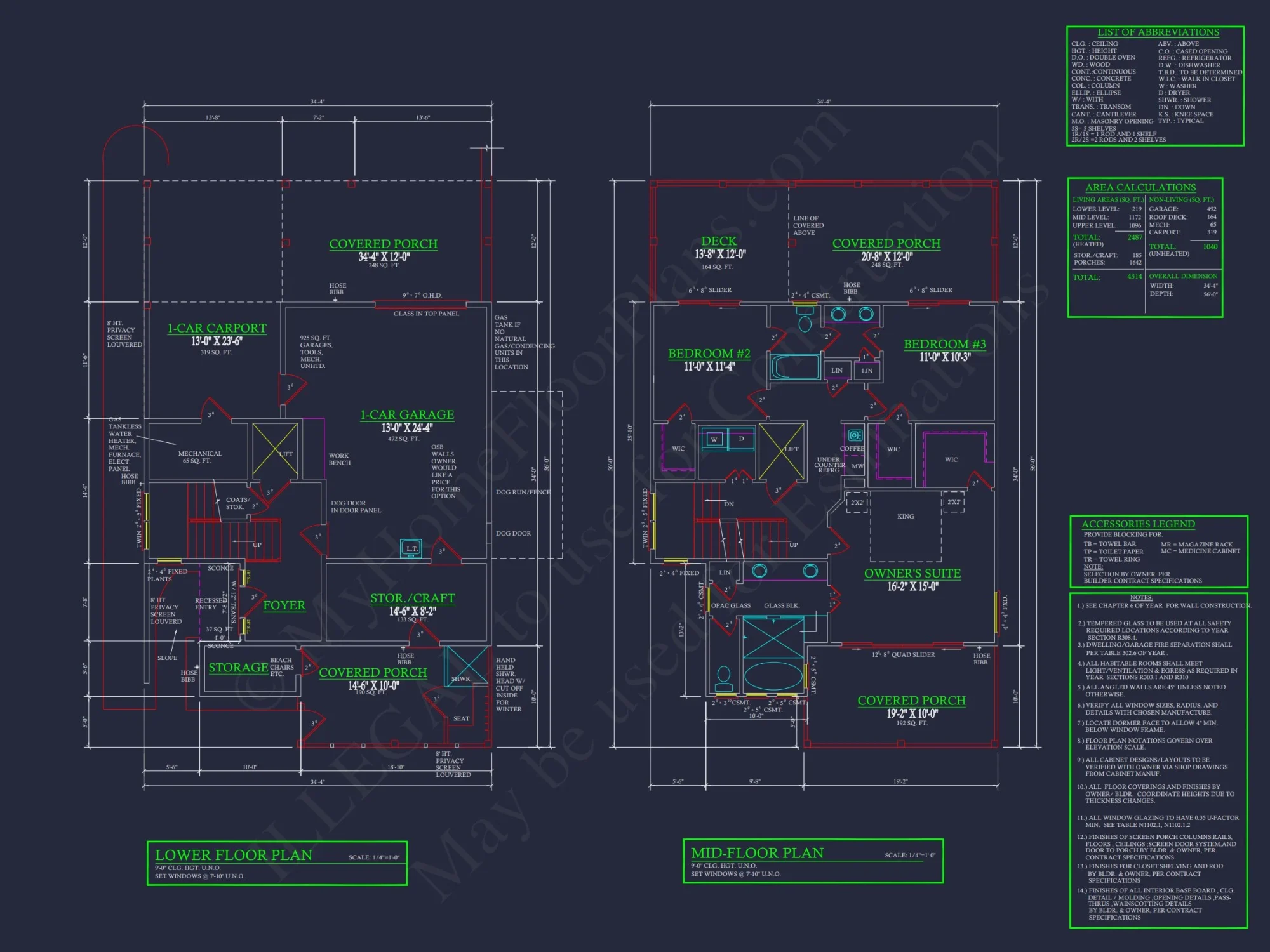 CAD Floor Plan