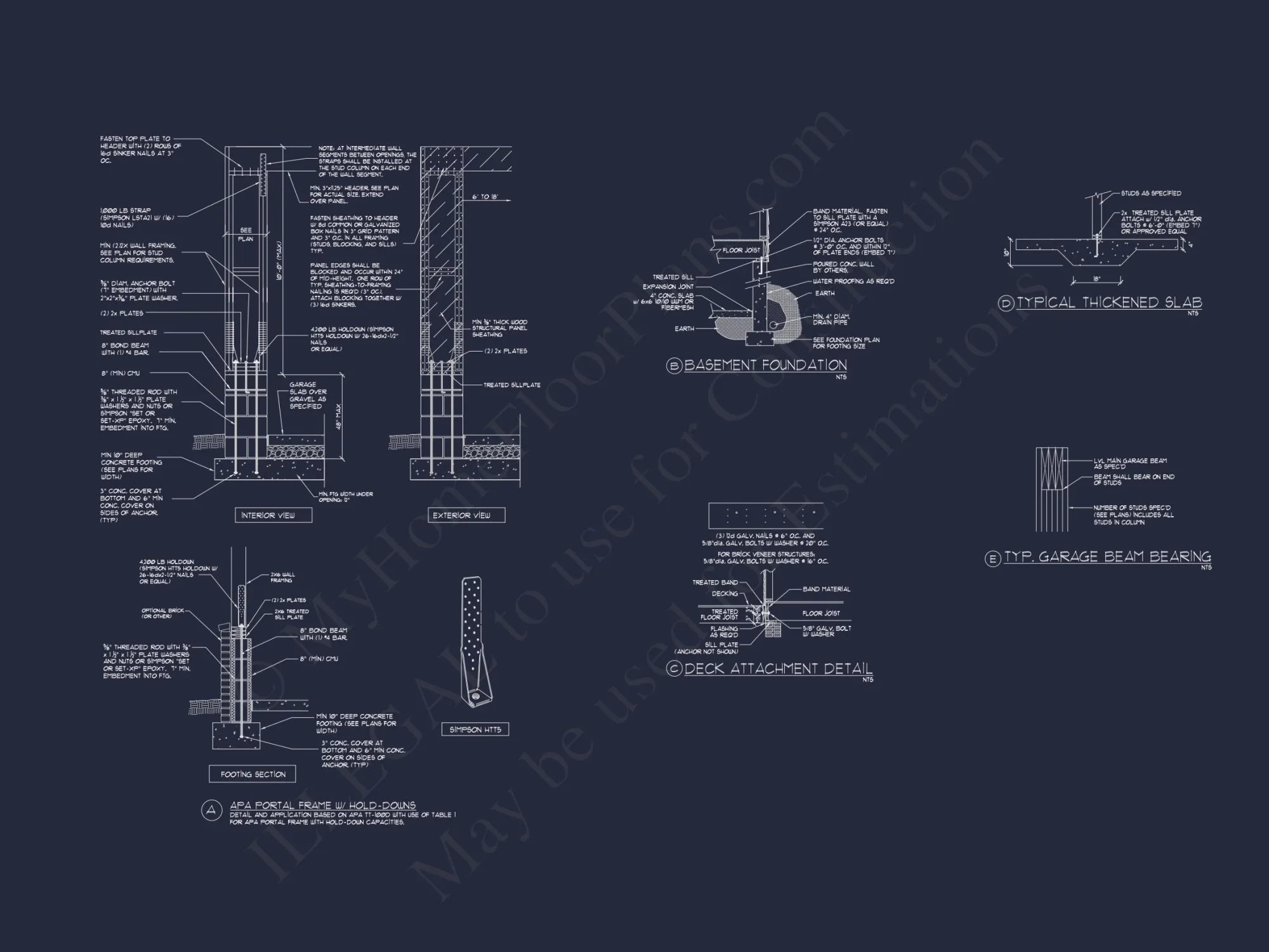 Modern CAD house Design with 4 Bedrooms & Floor Plan Details
