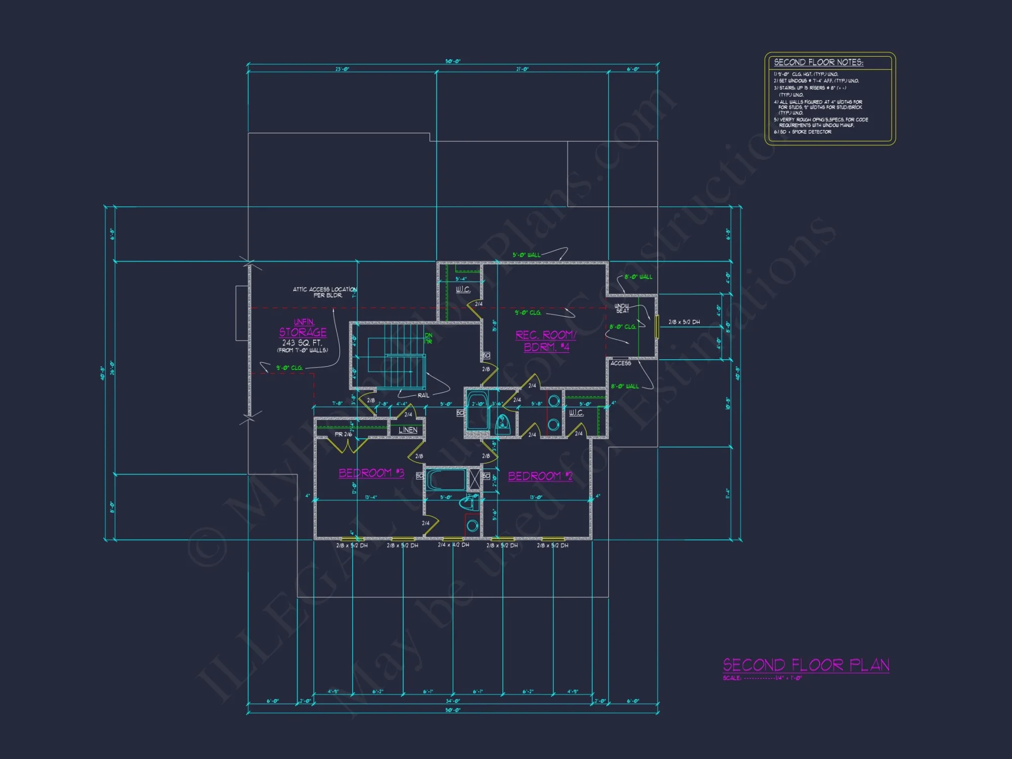 Modern CAD house Design with 4 Bedrooms & Floor Plan Details