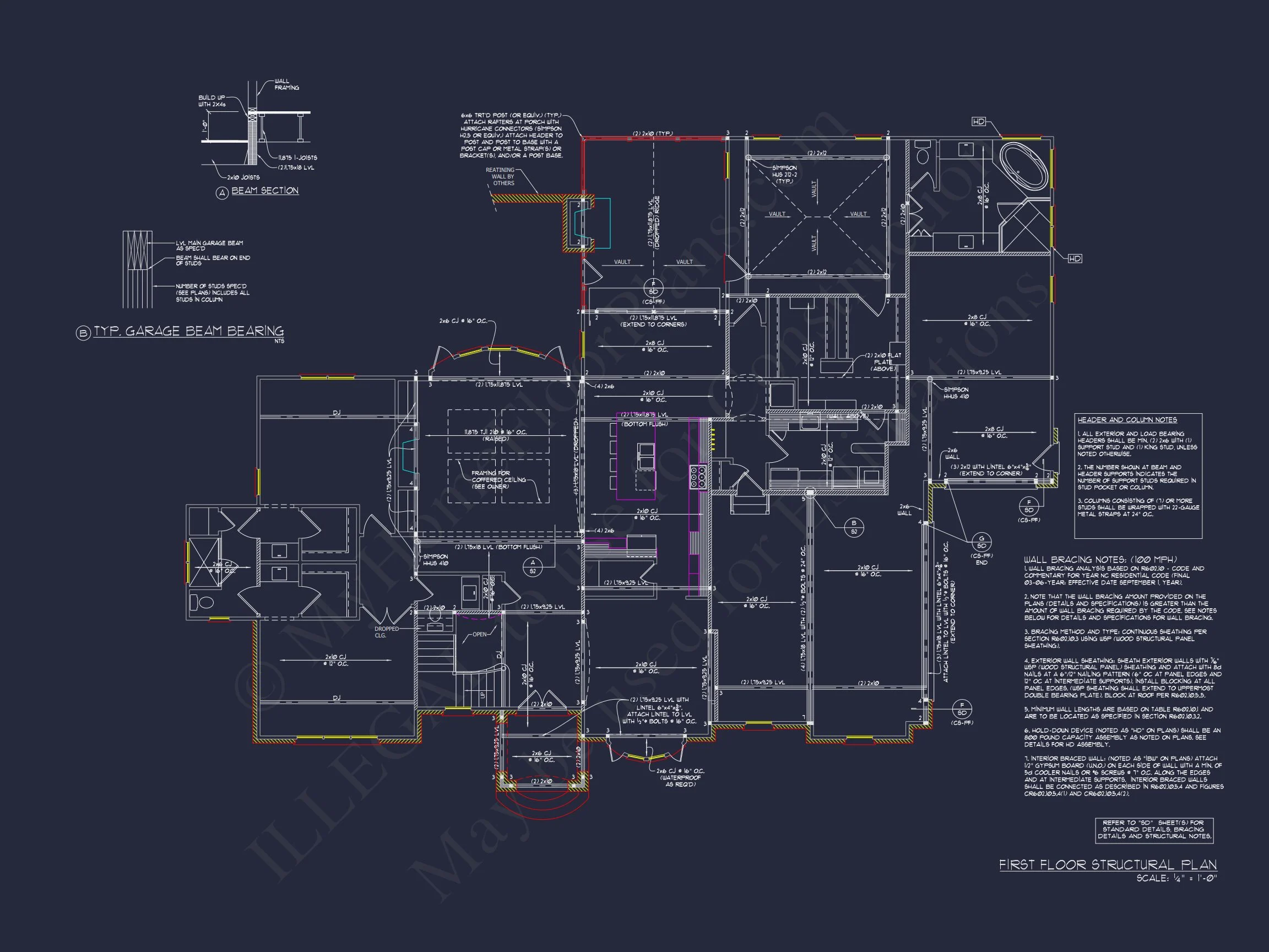14-2029 HOUSE PLAN - Spacious 3-Bedroom House Plan with CAD Designs & Floor Blueprint 11 Spacious 3-Bedroom house Plan with CAD Designs & Floor Blueprint
