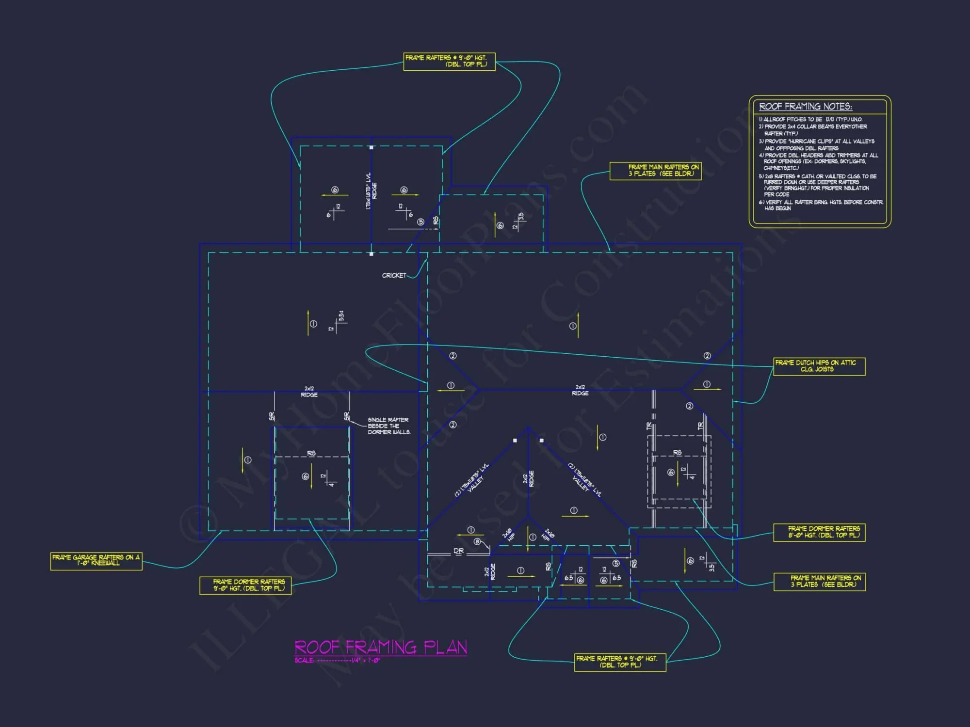 Elegant house Plan with Open Floor Plan, CAD & Blueprint Designs