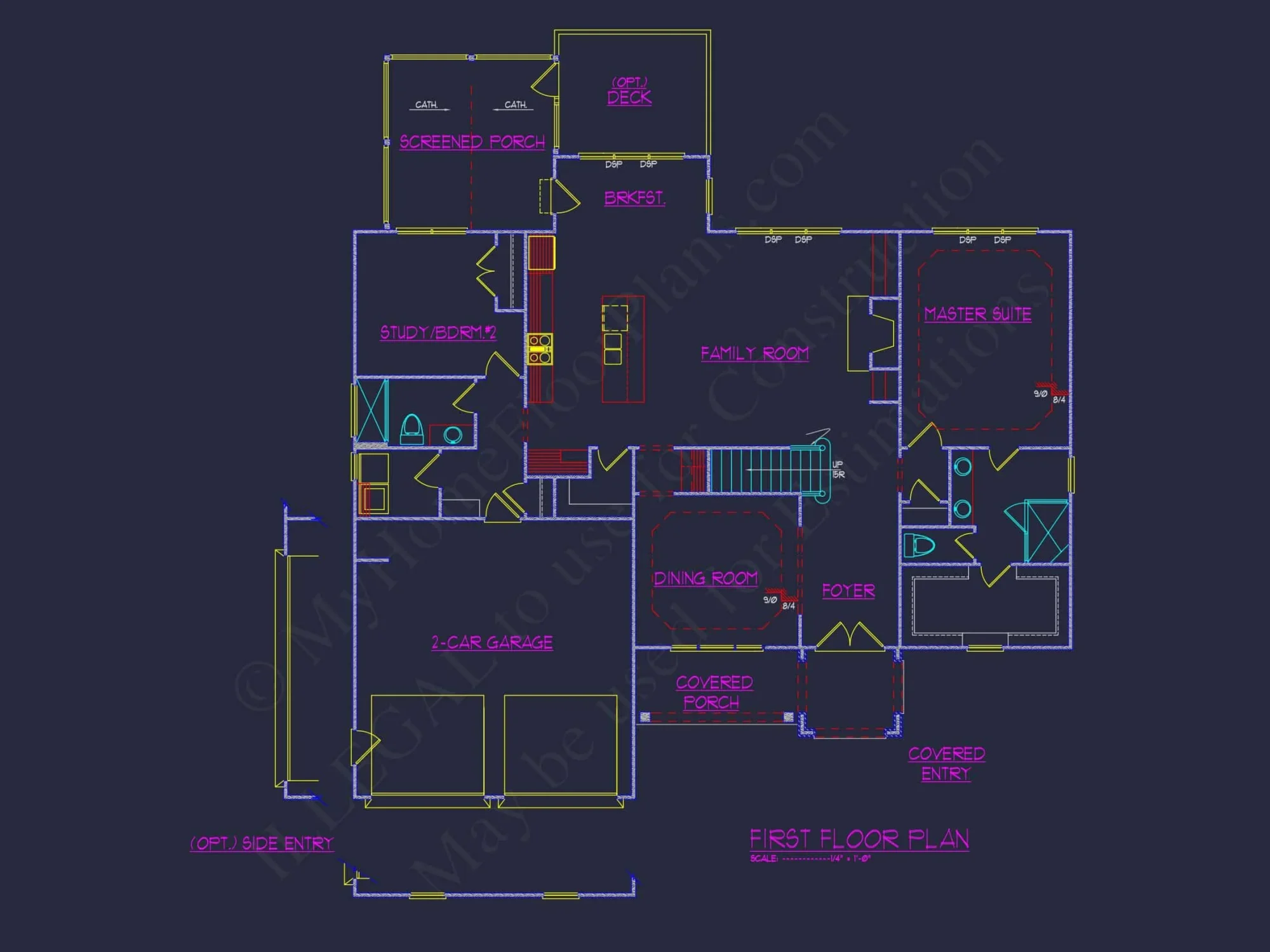Elegant house Plan with Custom Designs & CAD Blueprints