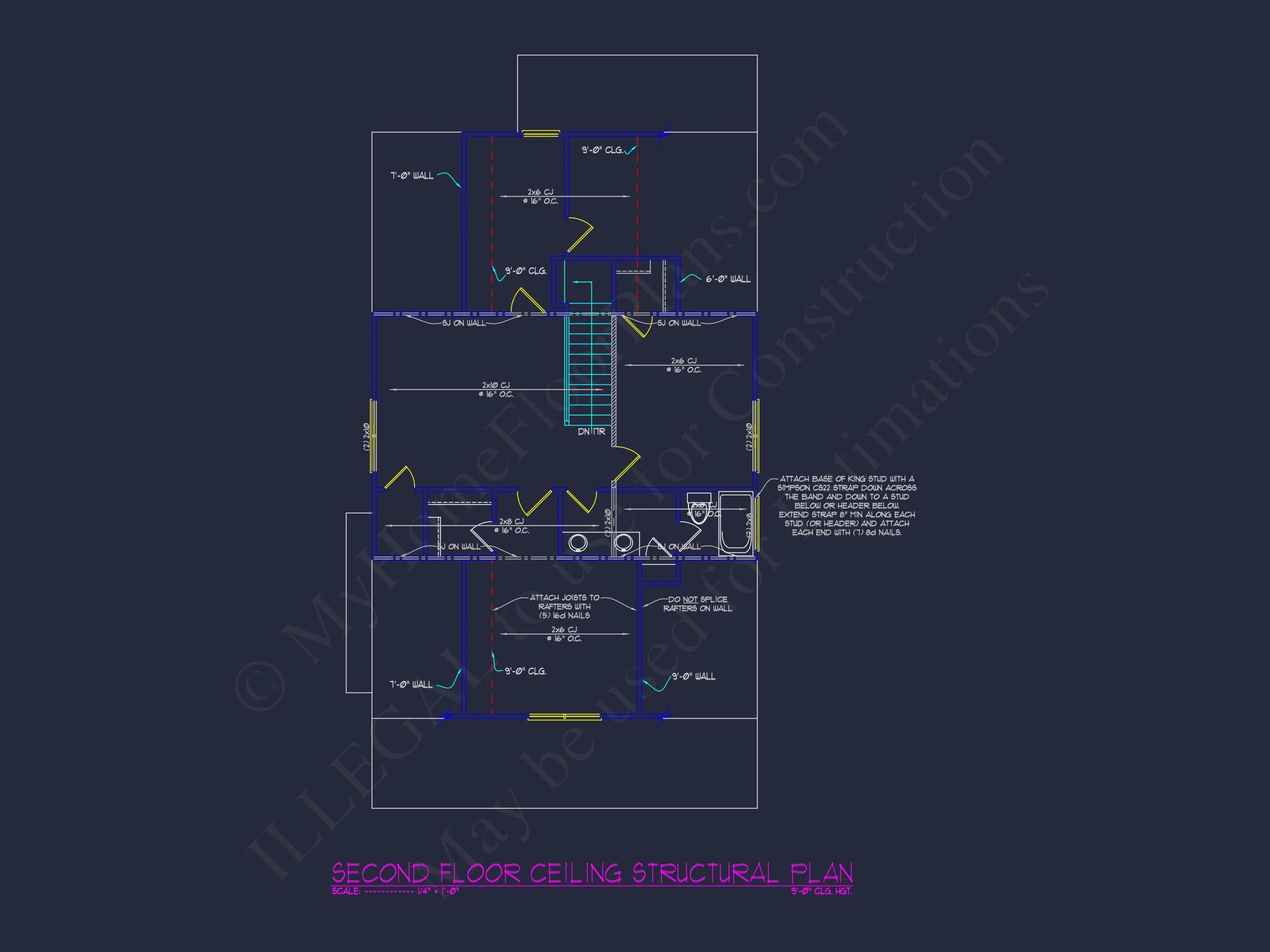 14-1992 HOUSE PLAN - House Floor Plan Design: 2-Story Craftsman Blueprint with CAD 20 house Floor Plan Design: 2-Story Craftsman Blueprint with CAD
