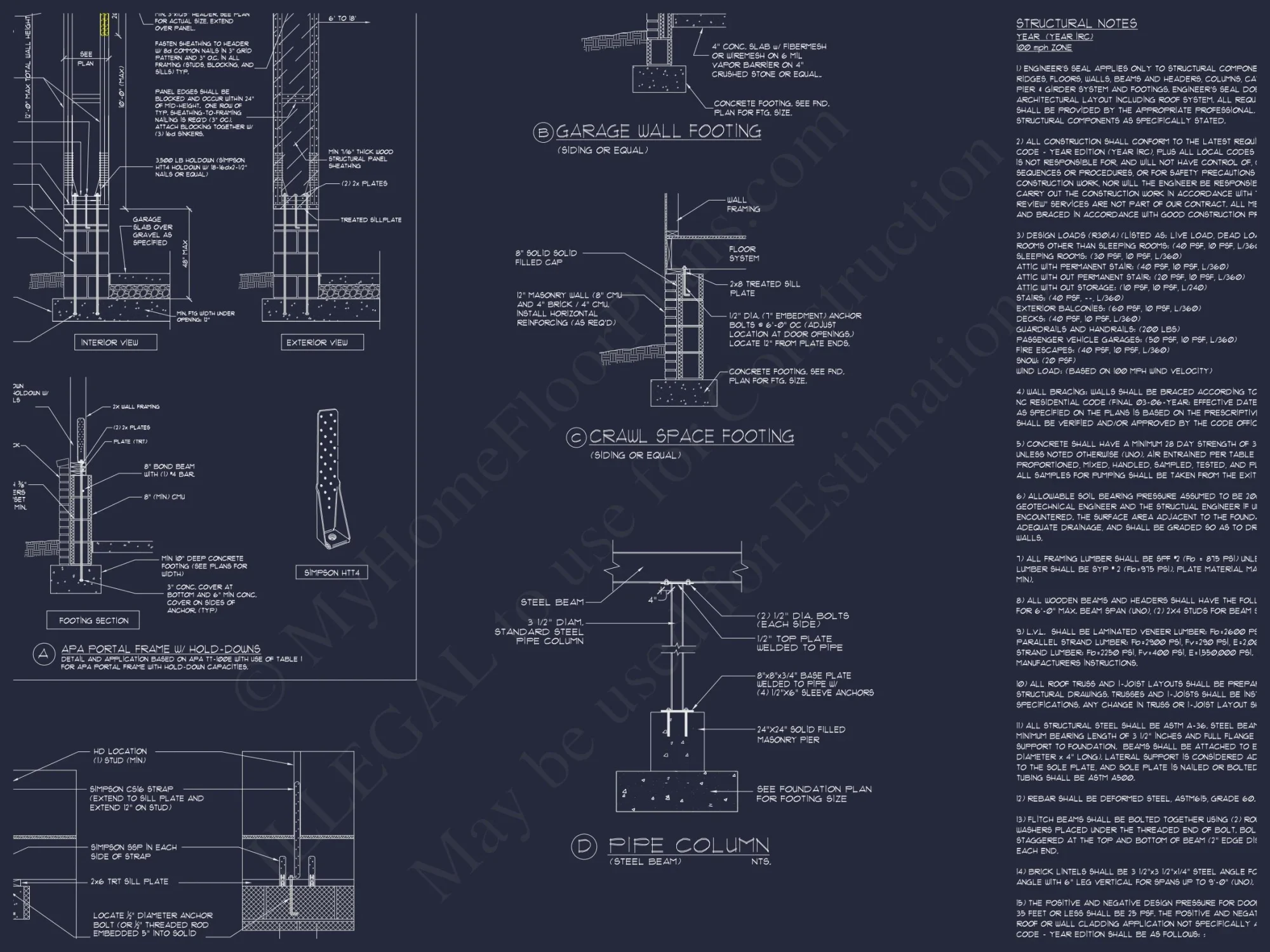 Modern Craftsman house Blueprint with Spacious Floor Plans