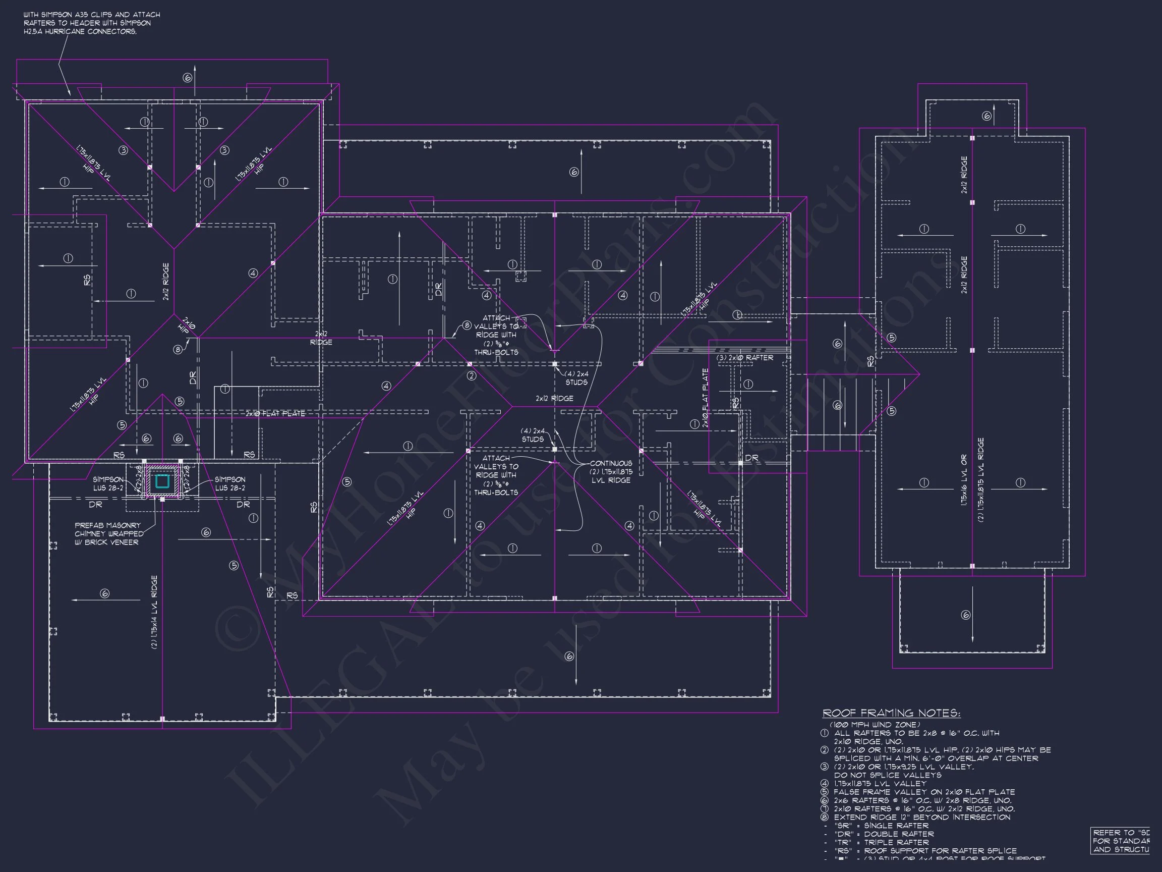 14-1880 HOUSE PLAN - Modern Craftsman House Blueprint with Spacious Floor Plans 16 Modern Craftsman house Blueprint with Spacious Floor Plans