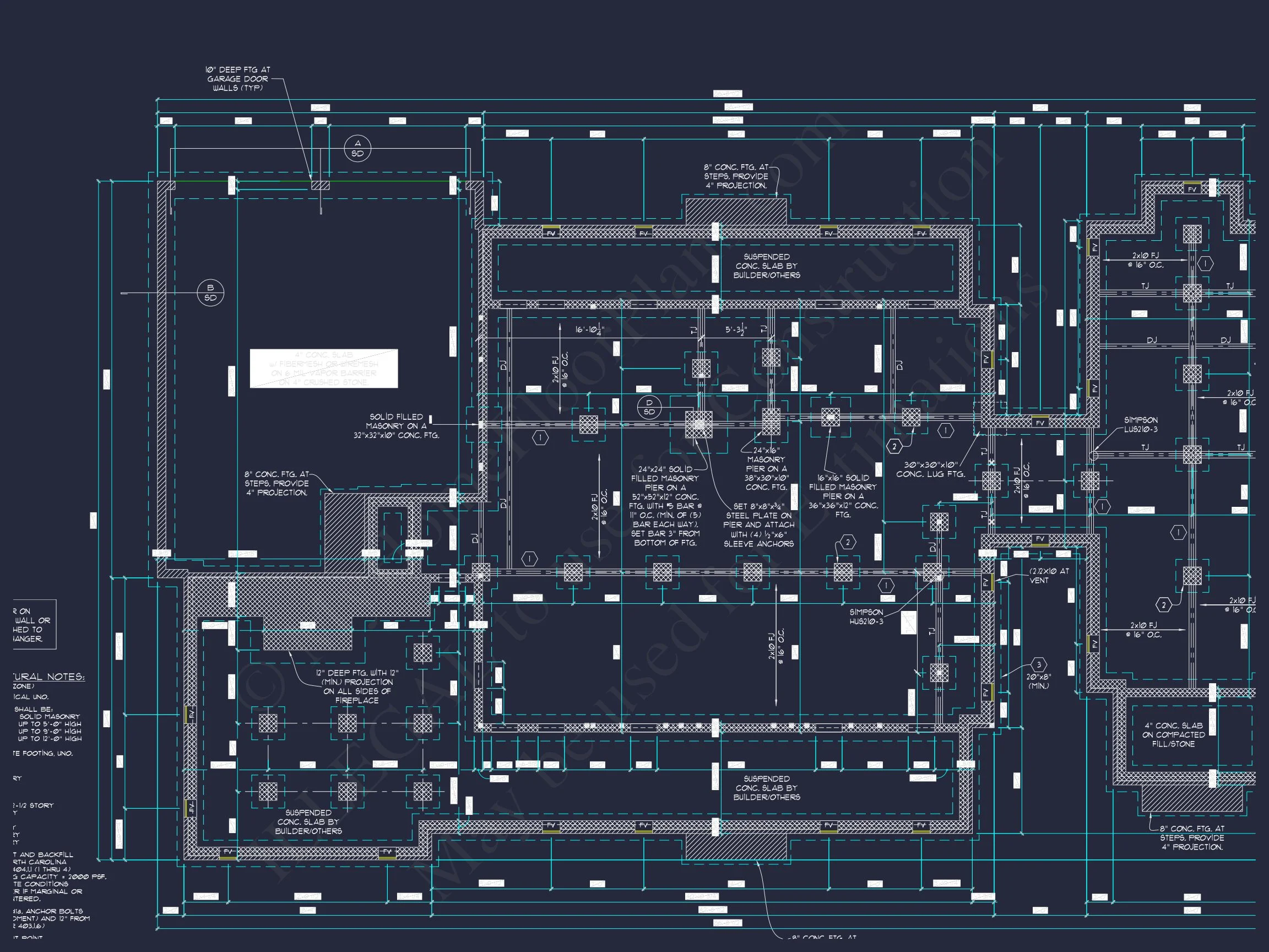 14-1880 HOUSE PLAN - Modern Craftsman House Blueprint with Spacious Floor Plans 13 Modern Craftsman house Blueprint with Spacious Floor Plans