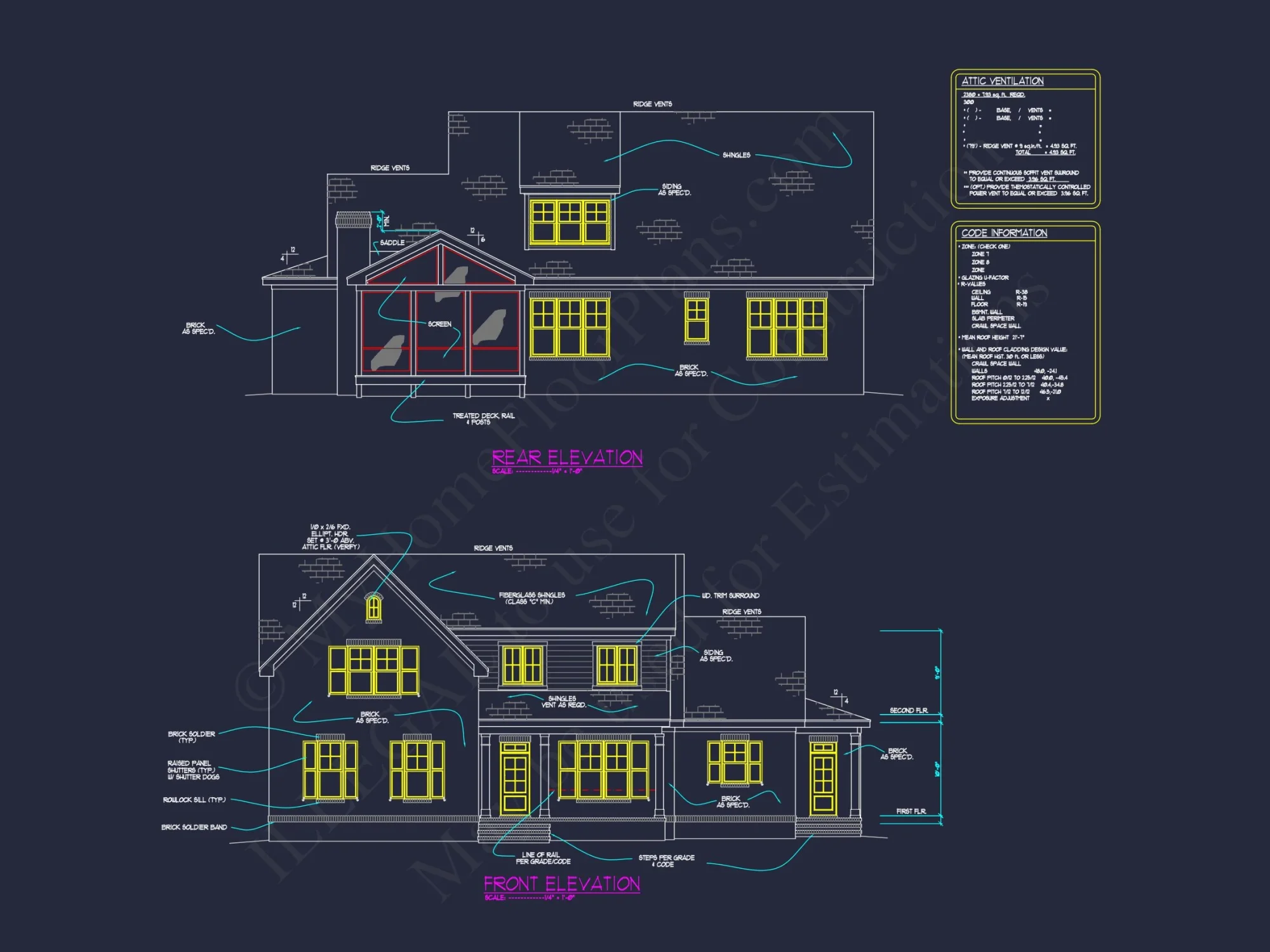 Craftsman house Plan with Floor Plan, CAD, and Blueprints