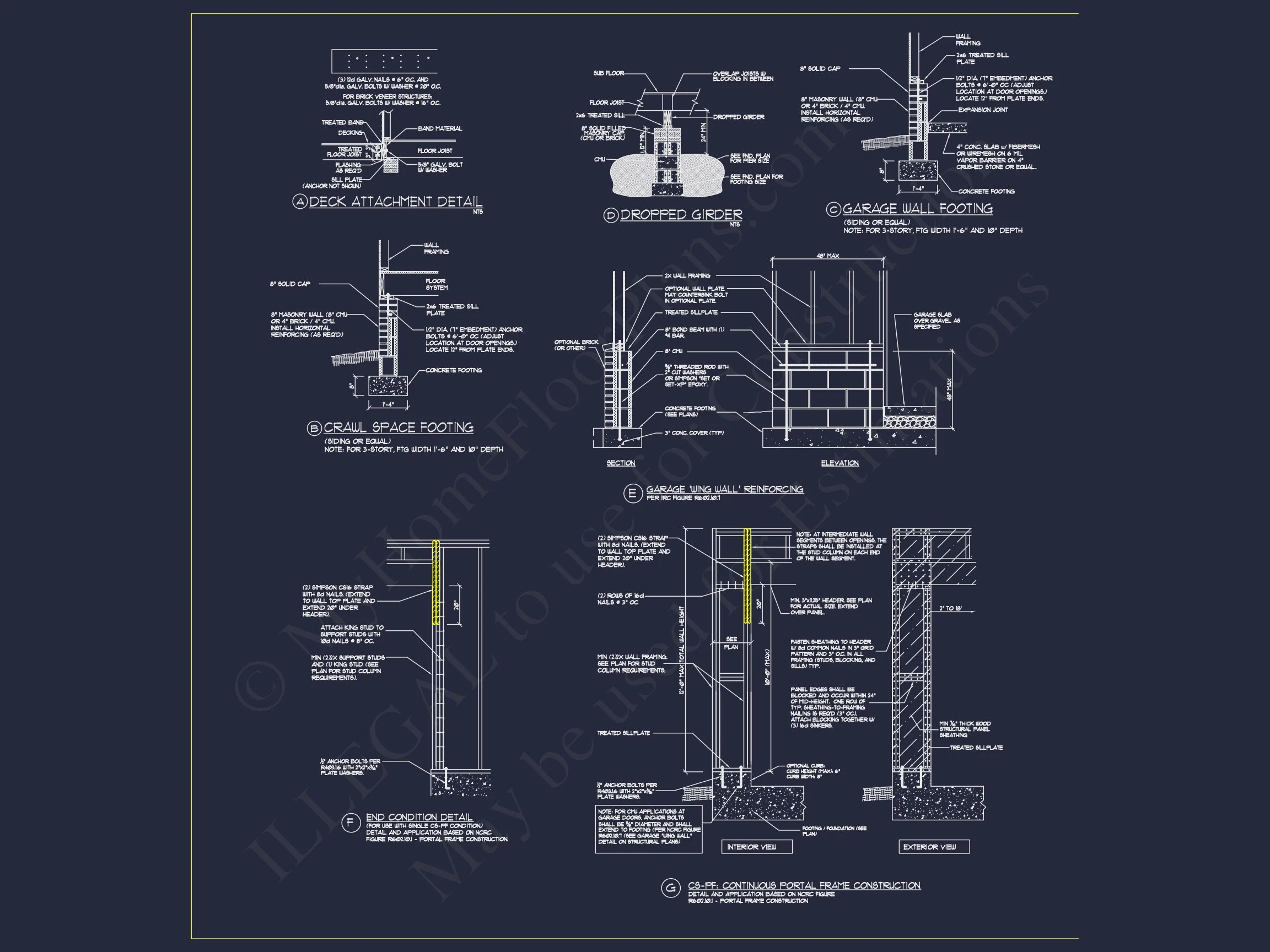 "Traditional Craftsman house Plan featuring 2.5 Floors and a Garage, design no. 75"