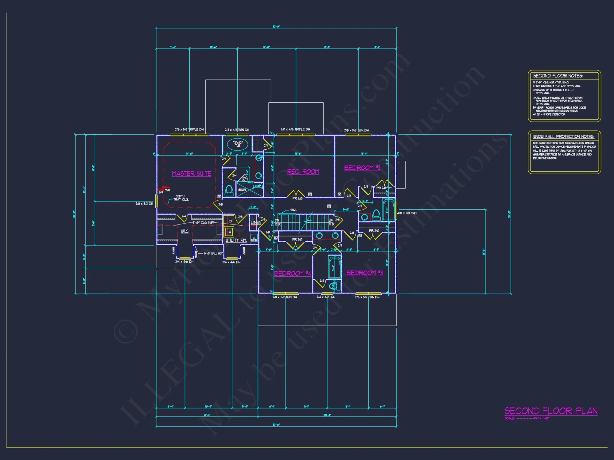 "Traditional Craftsman style house plan with 2.5 stories and a garage"
