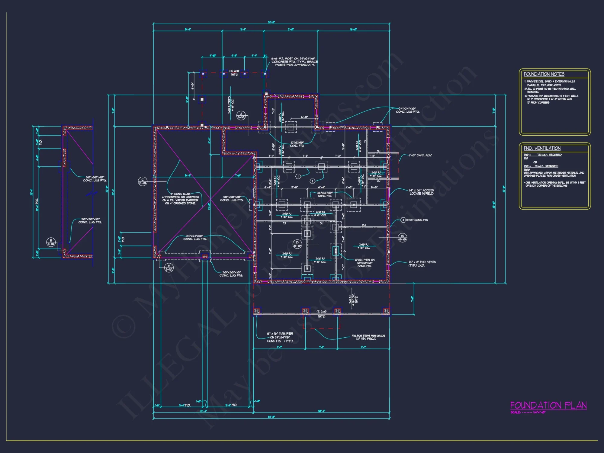 "Traditional craftsman style house plan featuring 2.5 floors and a garage"