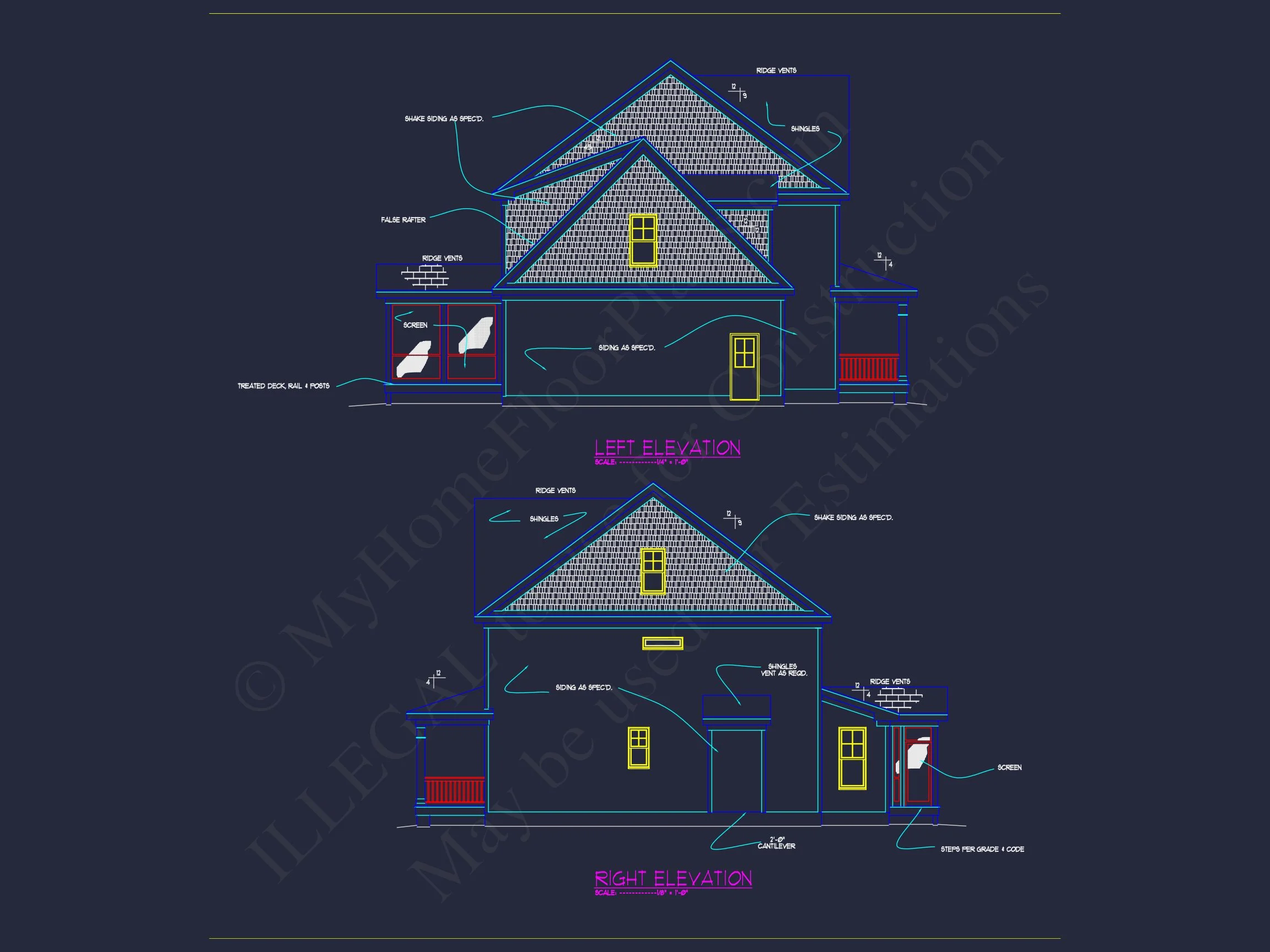 "Image of a traditional craftsman style house plan featuring 2.5 floors and an attached garage"