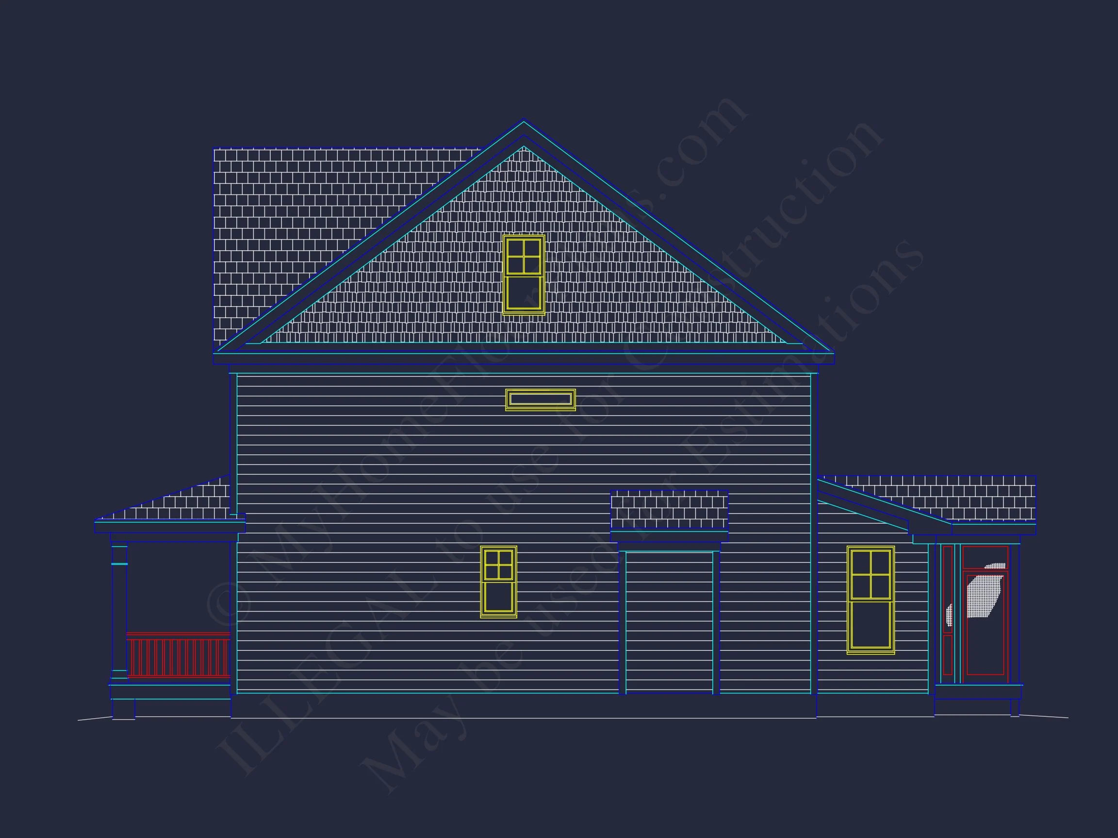 "Image of a Traditional Craftsman house Plan featuring 2.5 Floors and a Garage"