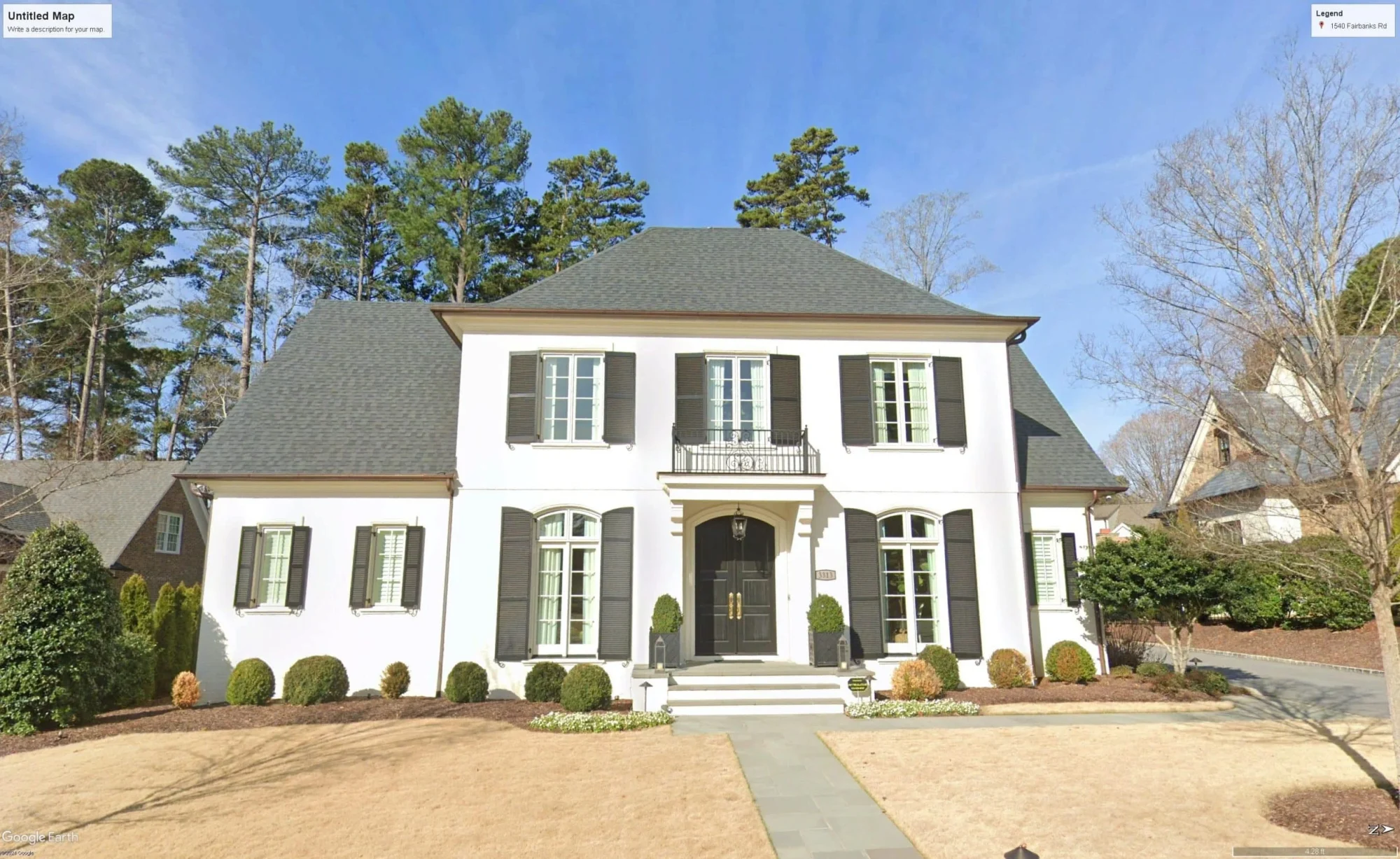 French Country house Blueprint - Architectural Designs & CAD Plan