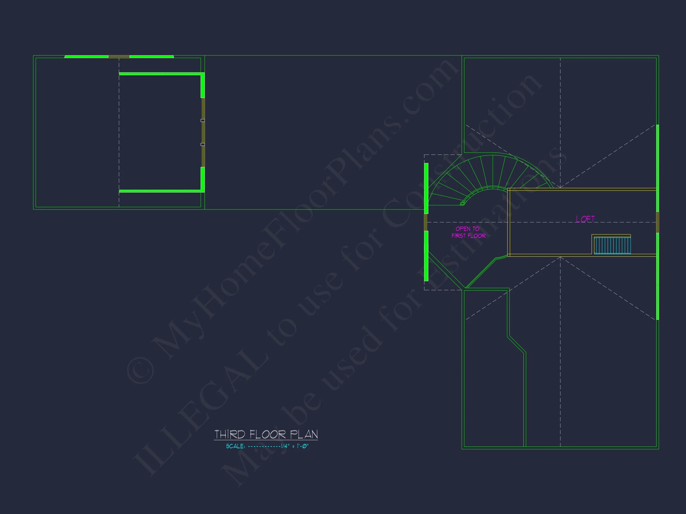 14-1763 HOUSE PLAN - Craftsman House Plan and CAD Floor Blueprint Designs 8 Craftsman house Plan and CAD Floor Blueprint Designs