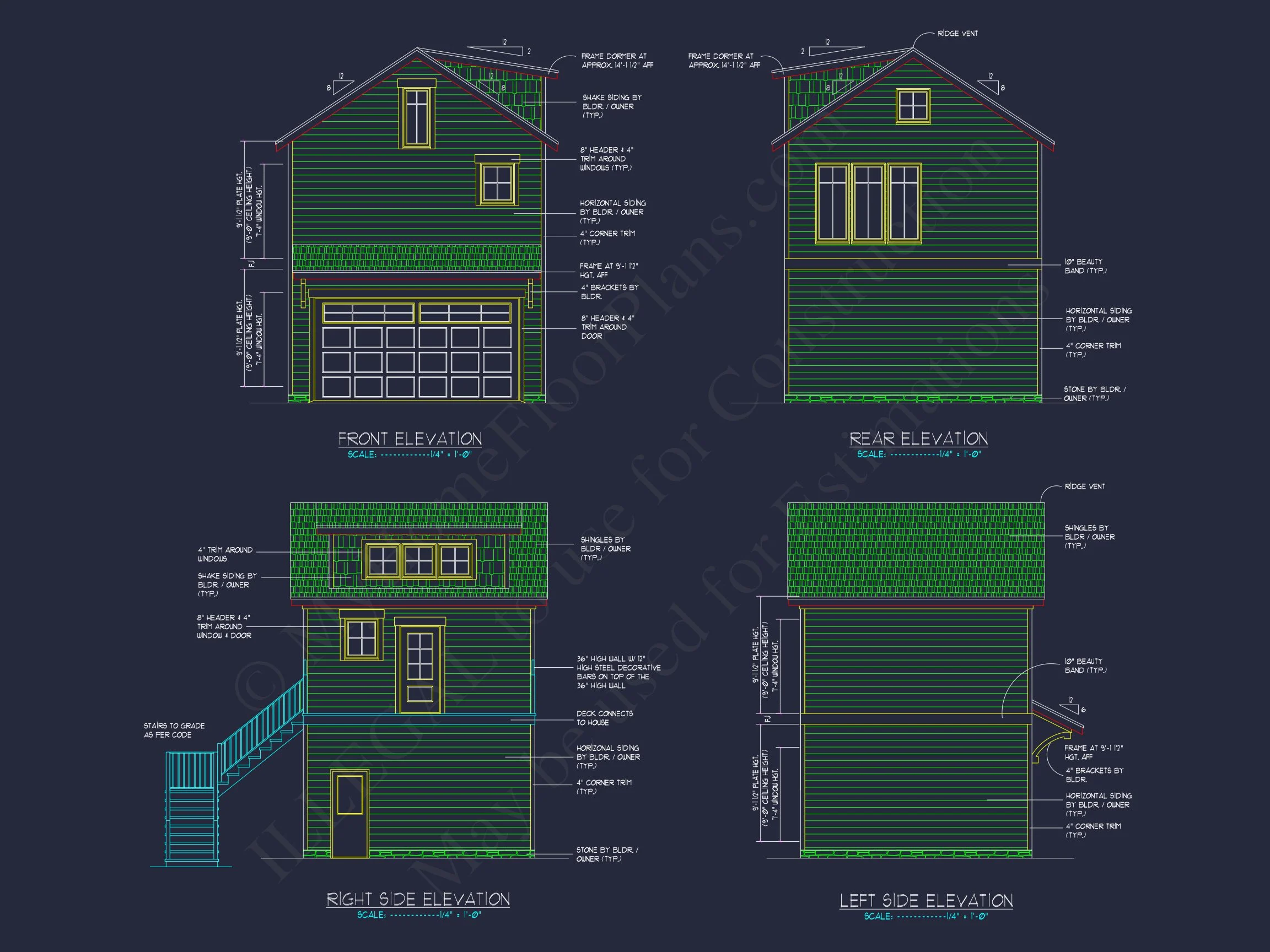 14-1763 HOUSE PLAN - Craftsman House Plan and CAD Floor Blueprint Designs 4 Craftsman house Plan and CAD Floor Blueprint Designs
