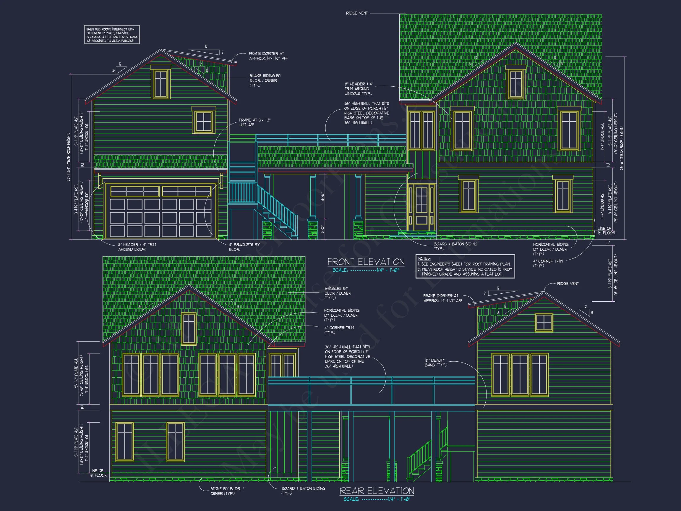 14-1763 HOUSE PLAN - Craftsman House Plan and CAD Floor Blueprint Designs 2 Craftsman house Plan and CAD Floor Blueprint Designs