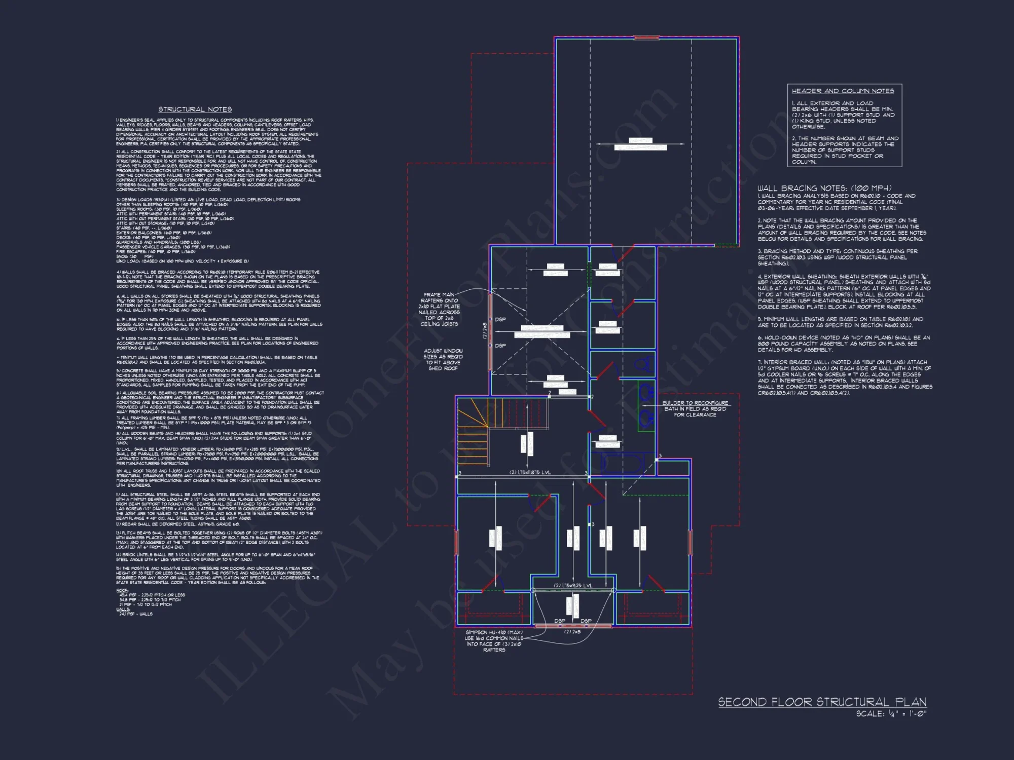 Elegant 2-Story house Plan: Blueprint with CAD Designs