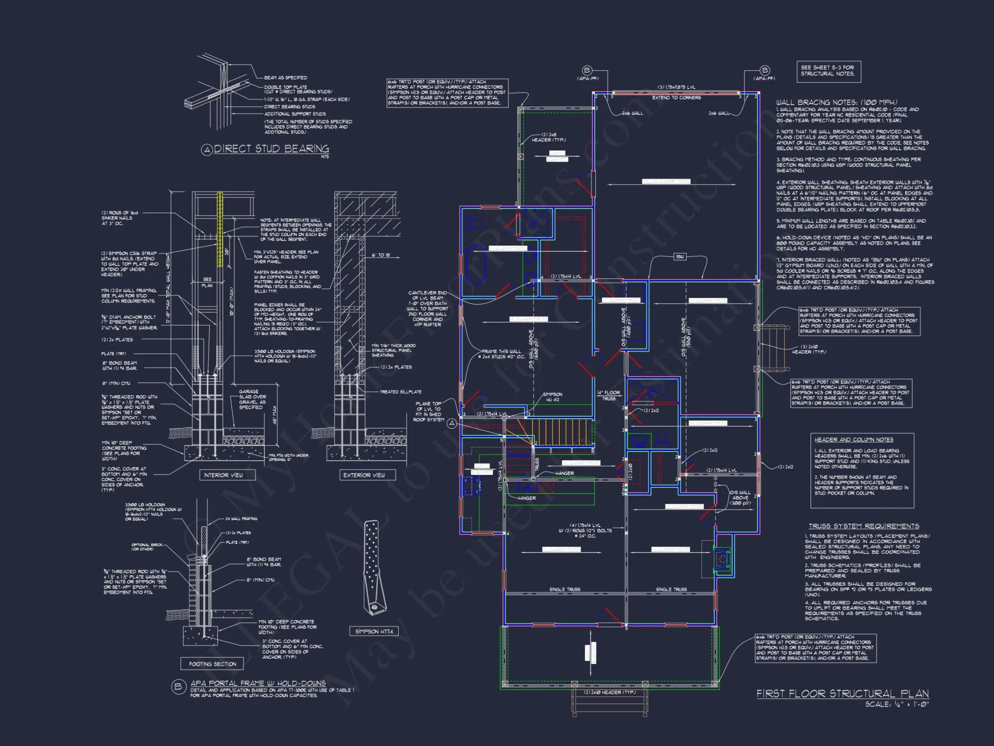 Elegant 2-Story house Plan: Blueprint with CAD Designs
