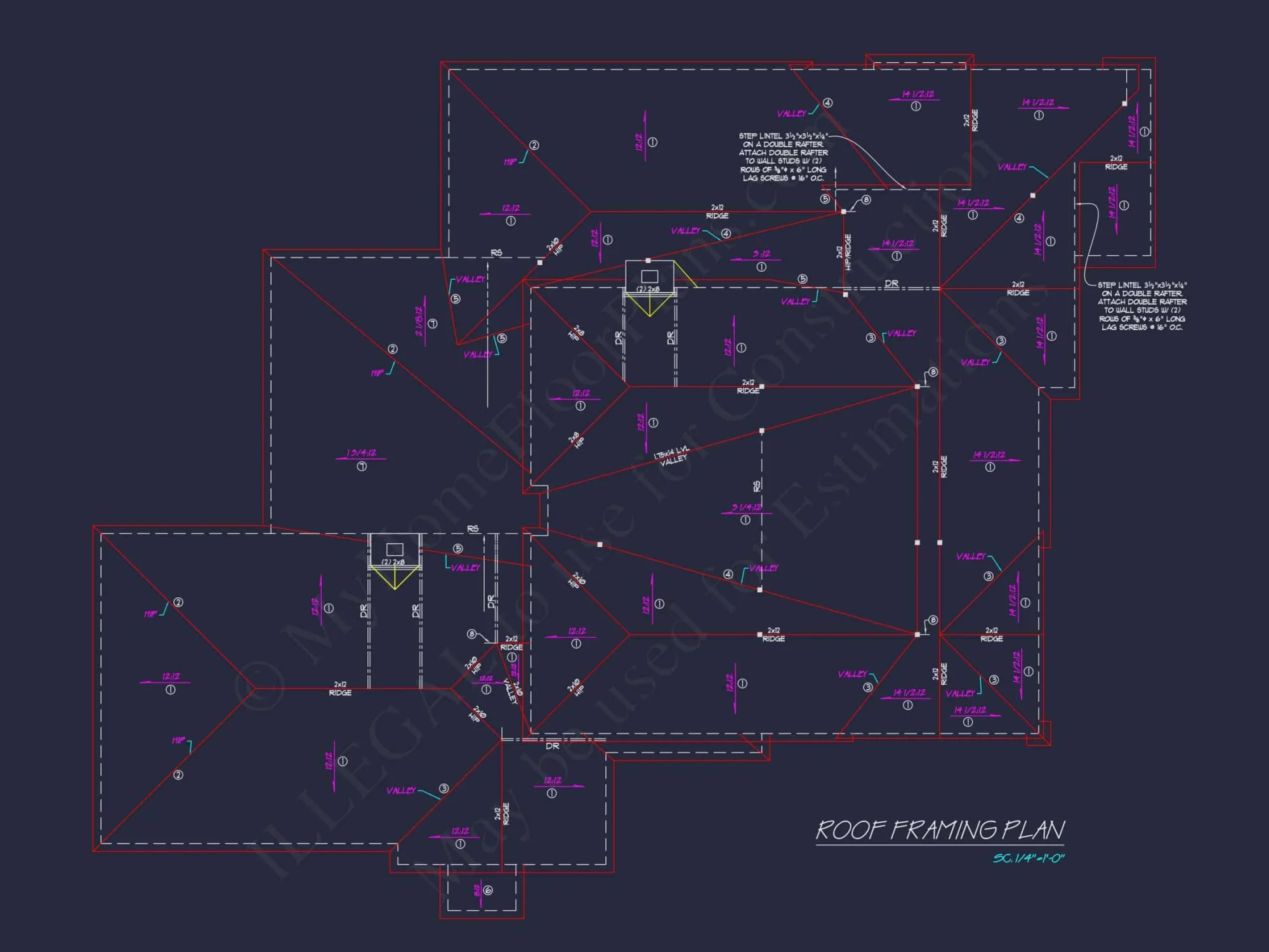 Elegant house Floor Plan with CAD Designs & Blueprint