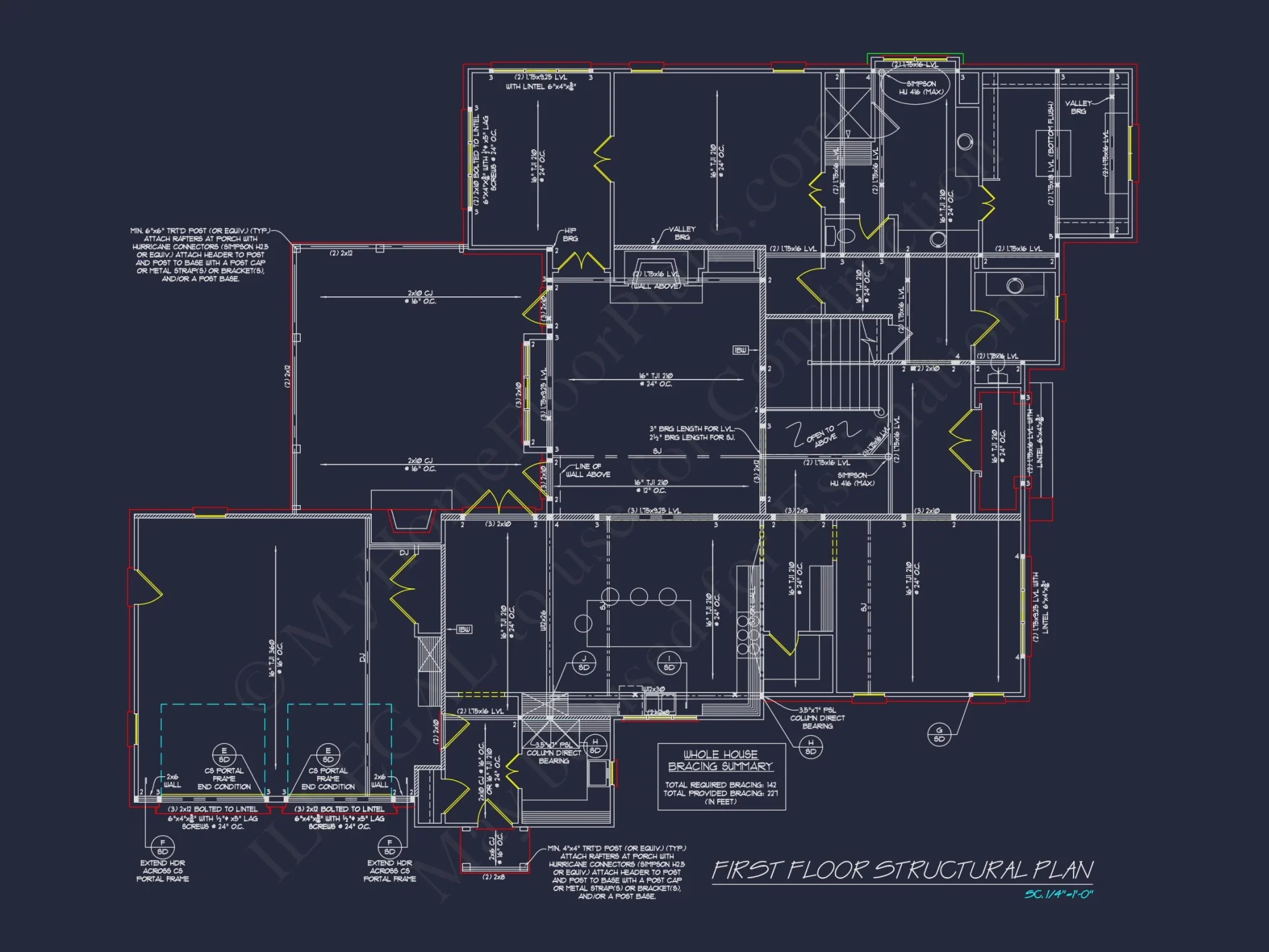 Elegant house Floor Plan with CAD Designs & Blueprint