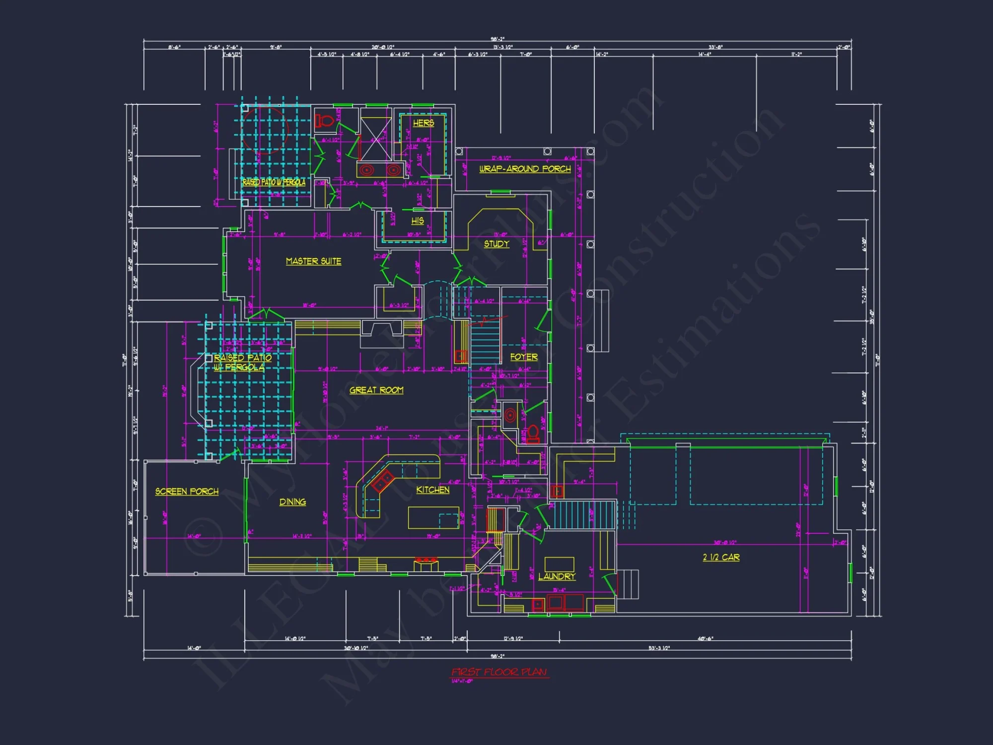 Beautiful house Plan Featuring Classic Architecture & CAD Designs