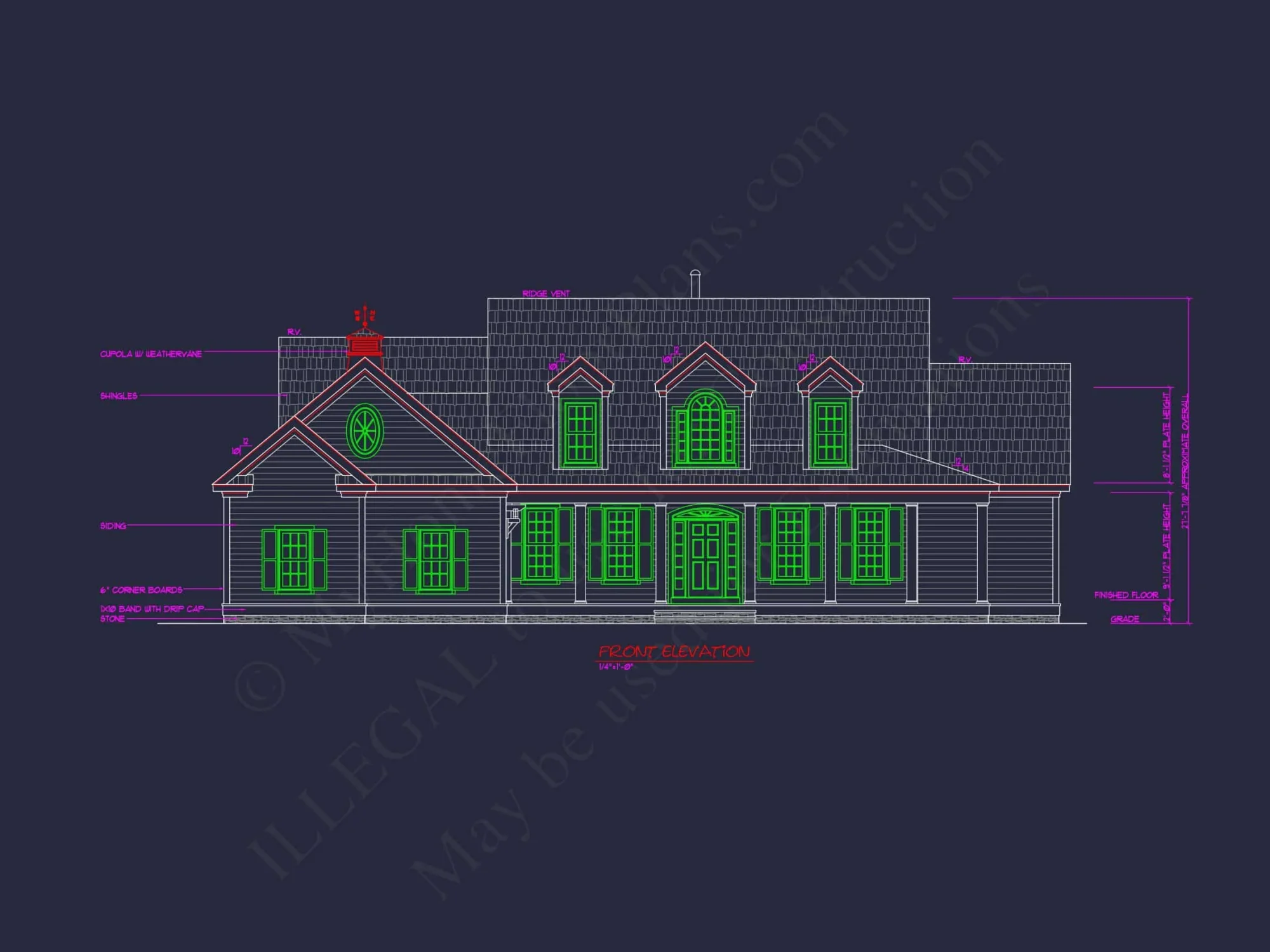 Beautiful house Plan Featuring Classic Architecture & CAD Designs