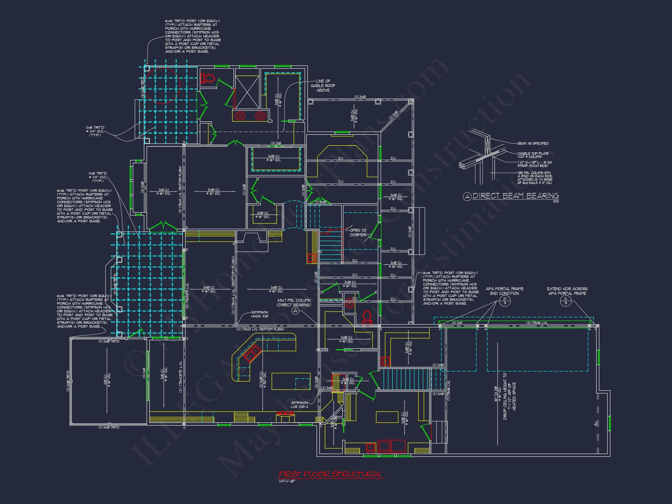 Elegant house Plan with CAD Blueprints