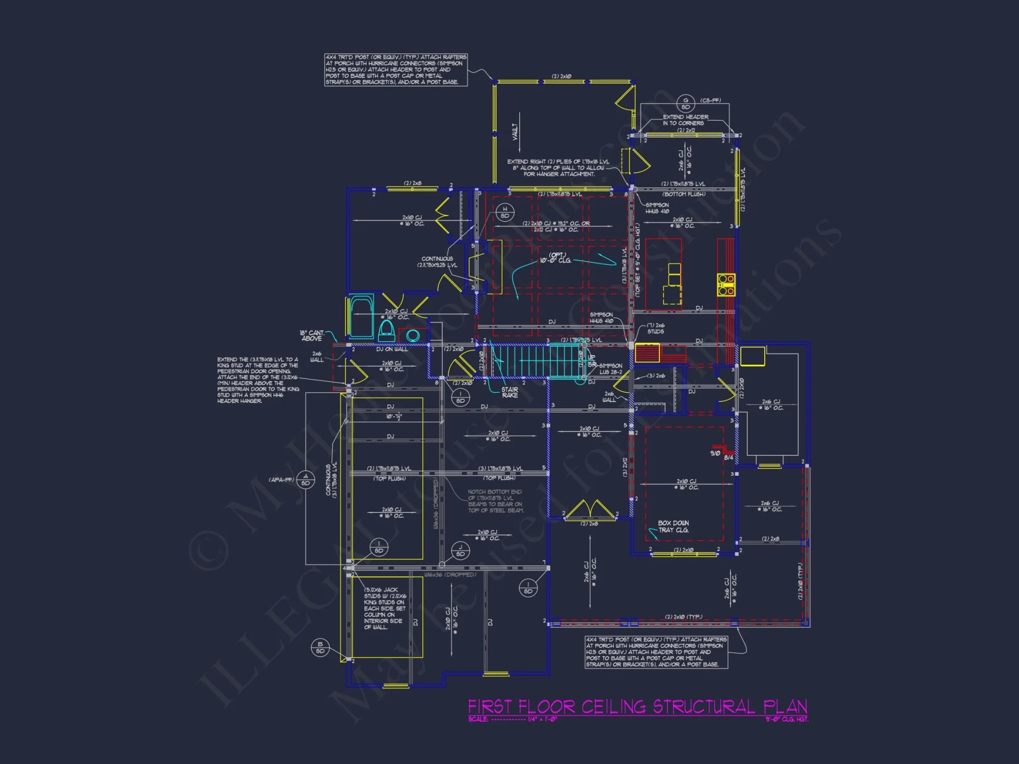 house Plan Blueprint with Spacious Layout, CAD Design & Features