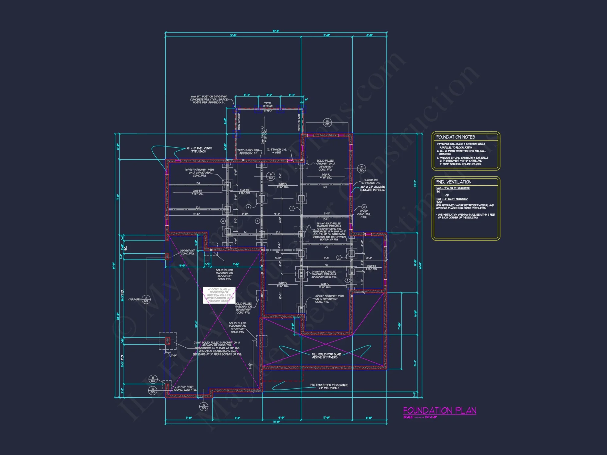 house Plan Blueprint with Spacious Layout, CAD Design & Features