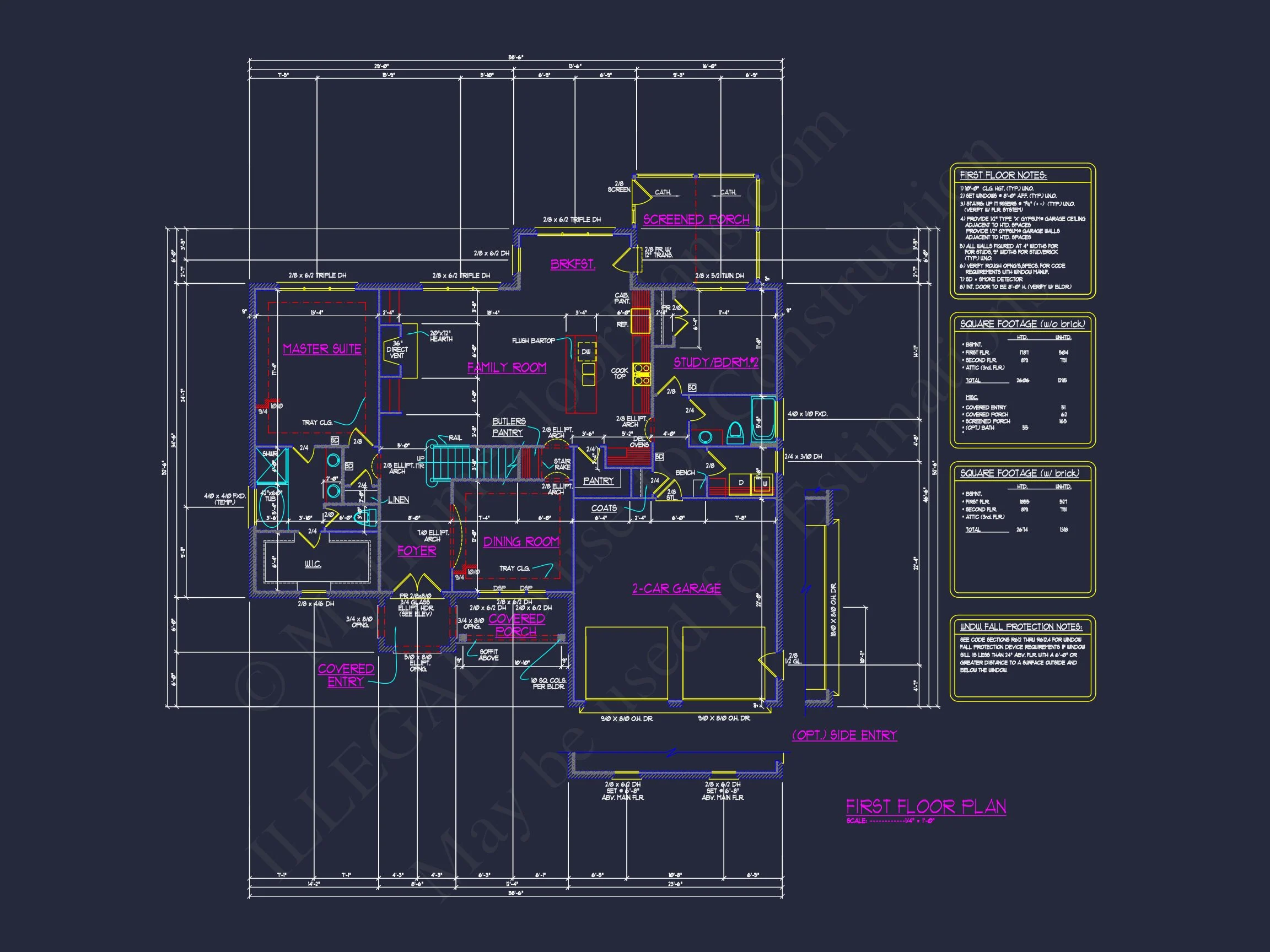 14-1568 HOUSE PLAN - Craftsman and Traditional House Floor Plan with CAD Designs 12 Craftsman and Traditional house Floor Plan with CAD Designs