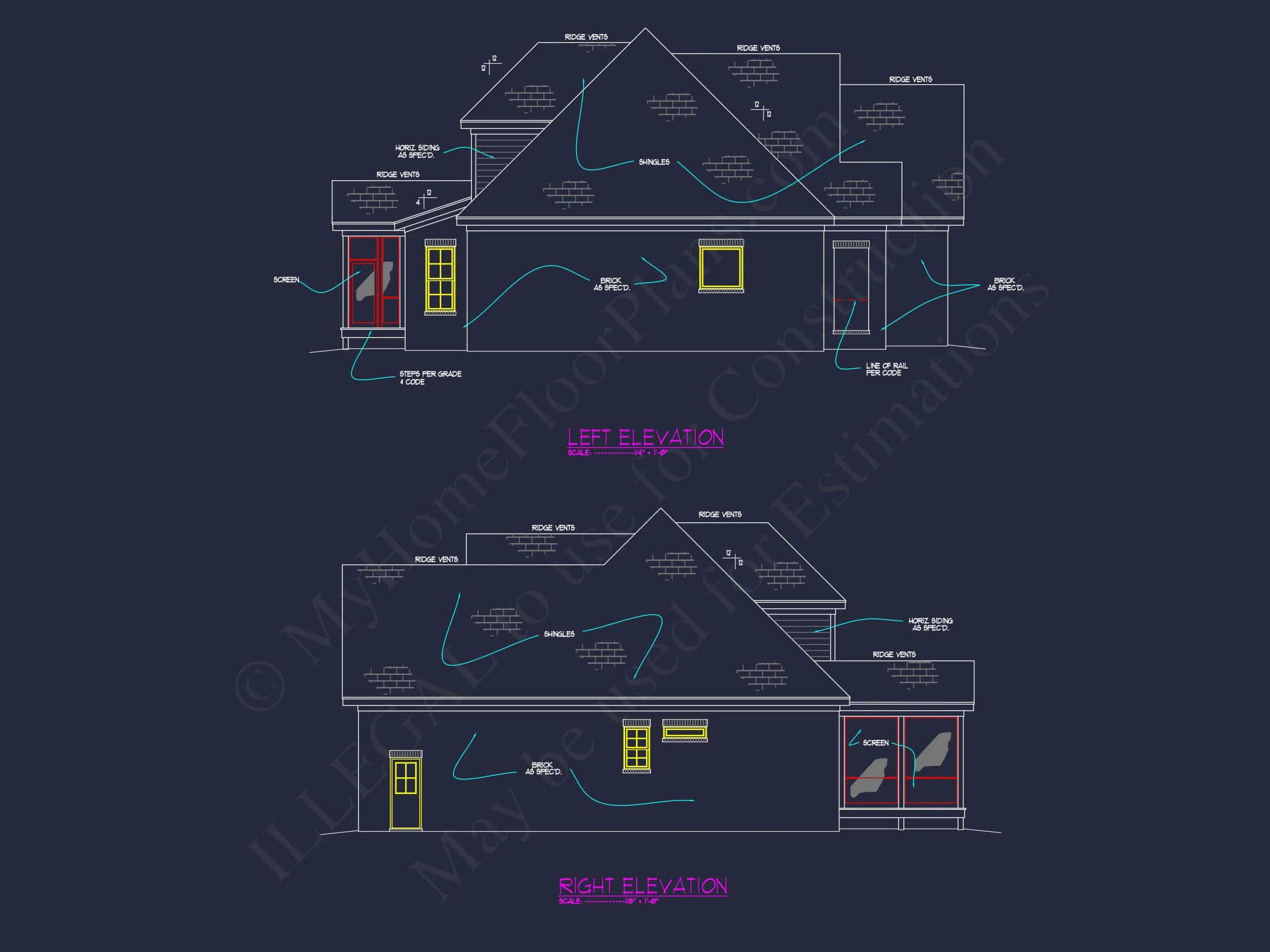 14-1568 HOUSE PLAN - Craftsman and Traditional House Floor Plan with CAD Designs 10 Craftsman and Traditional house Floor Plan with CAD Designs
