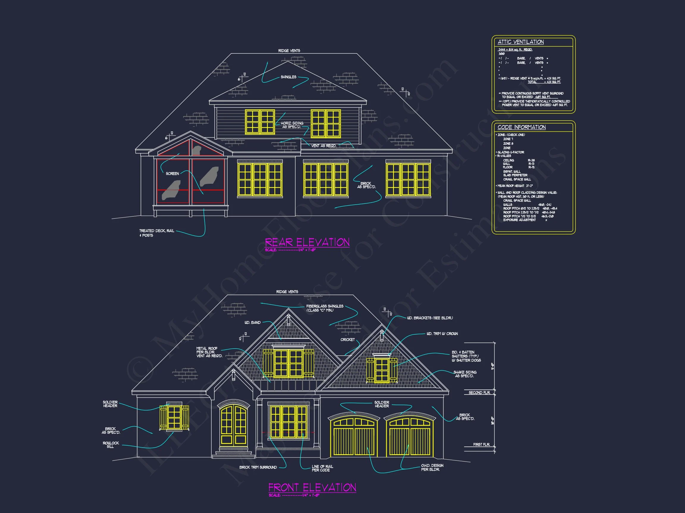 14-1568 HOUSE PLAN - Craftsman and Traditional House Floor Plan with CAD Designs 9 Craftsman and Traditional house Floor Plan with CAD Designs