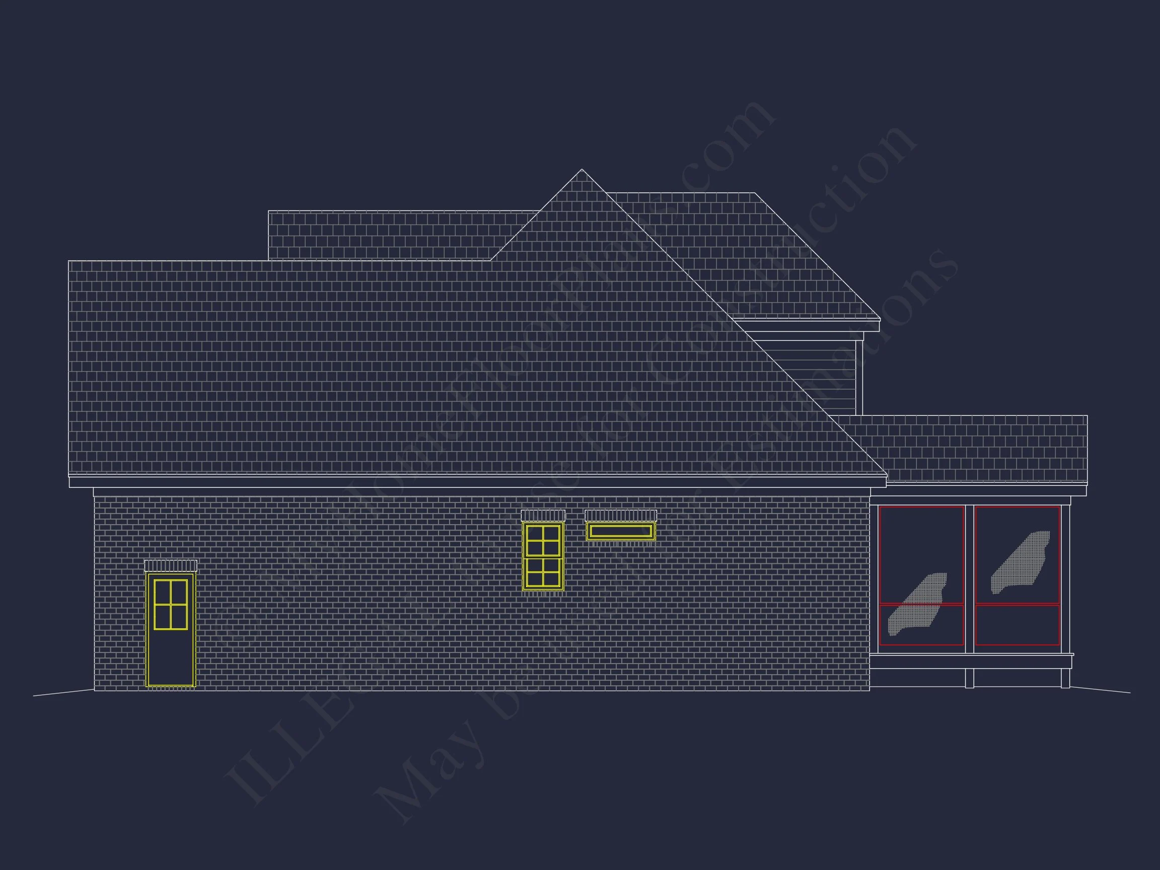 14-1568 HOUSE PLAN - Craftsman and Traditional House Floor Plan with CAD Designs 6 Craftsman and Traditional house Floor Plan with CAD Designs