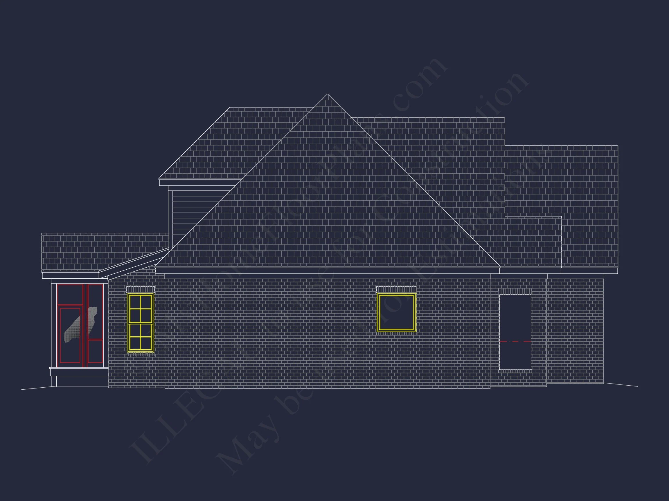 14-1568 HOUSE PLAN - Craftsman and Traditional House Floor Plan with CAD Designs 5 Craftsman and Traditional house Floor Plan with CAD Designs