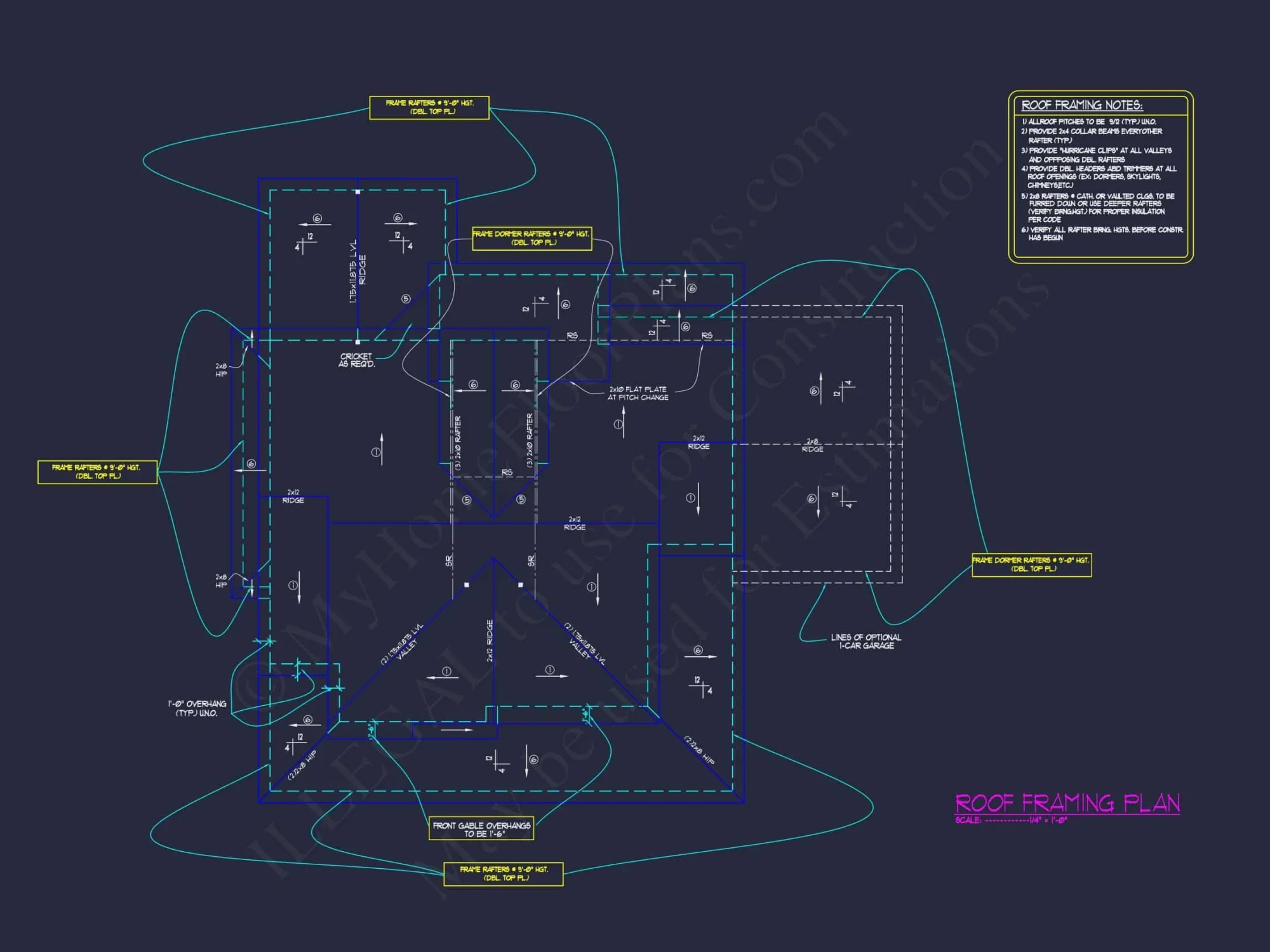 Modern 3-Story Craftsman house Plan with CAD Blueprints