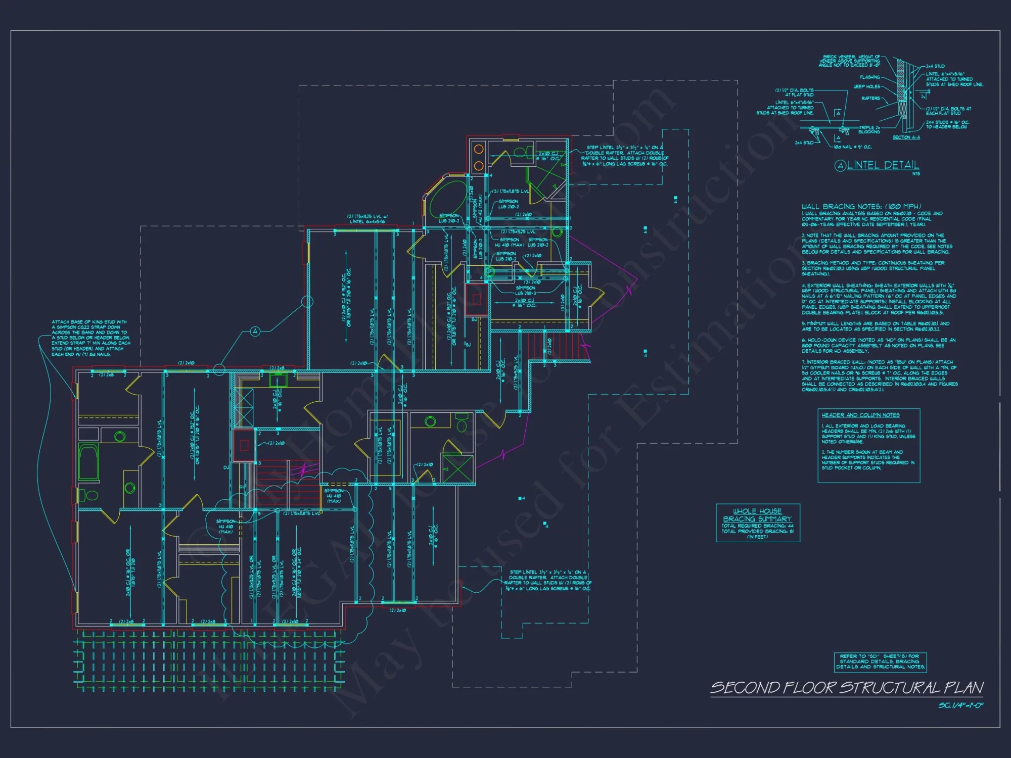 Luxury house Floor Plan with Blueprint Designs & Features