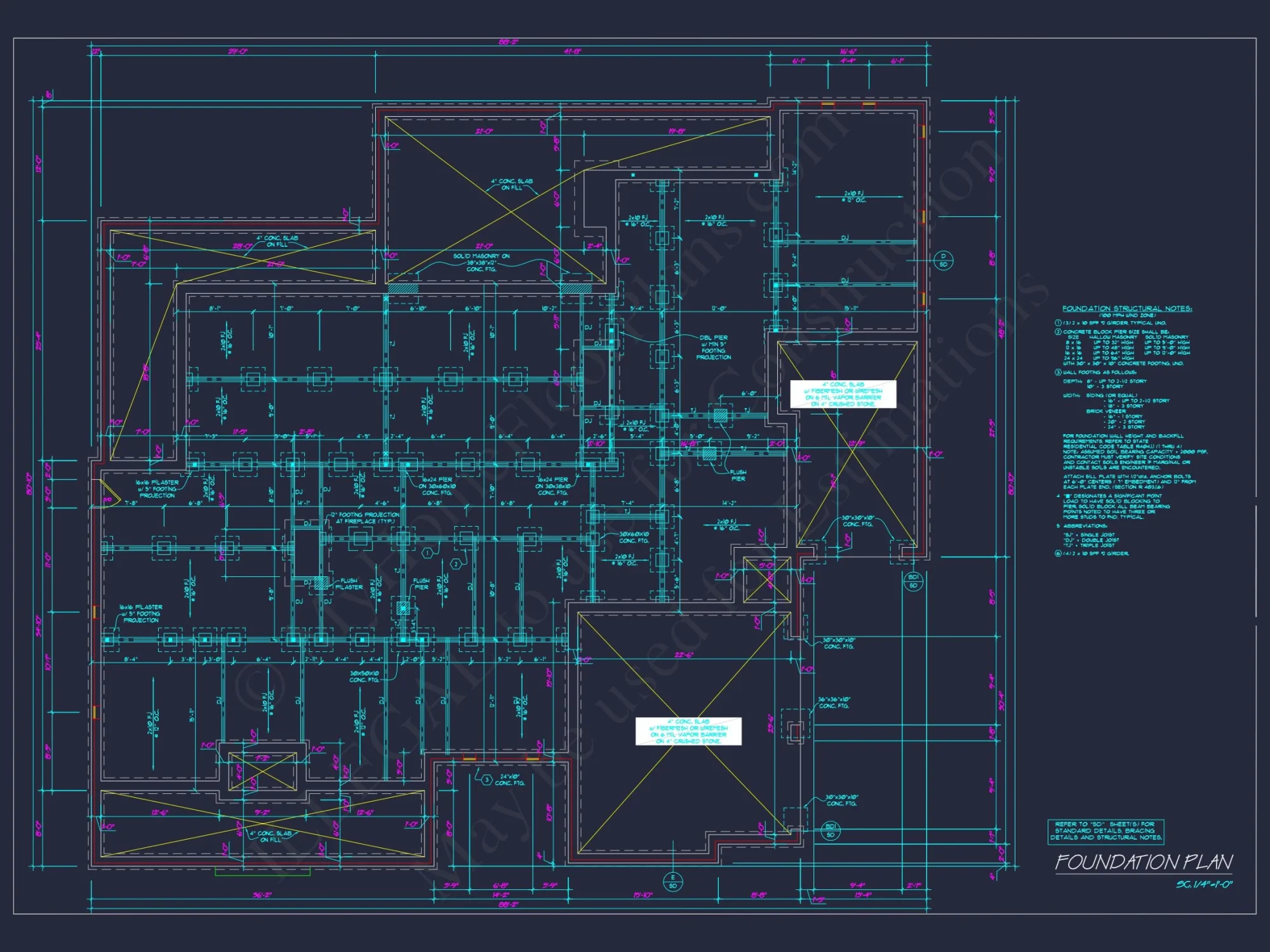 Luxury house Floor Plan with Blueprint Designs & Features