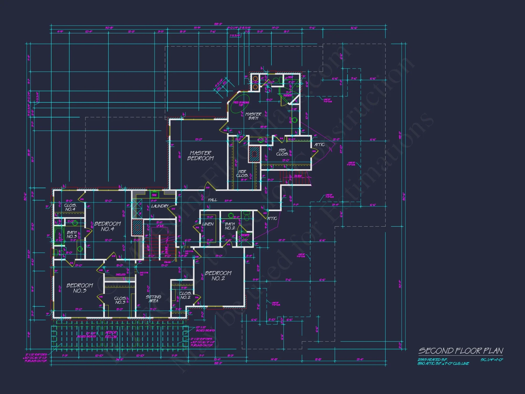 Luxury house Floor Plan with Blueprint Designs & Features