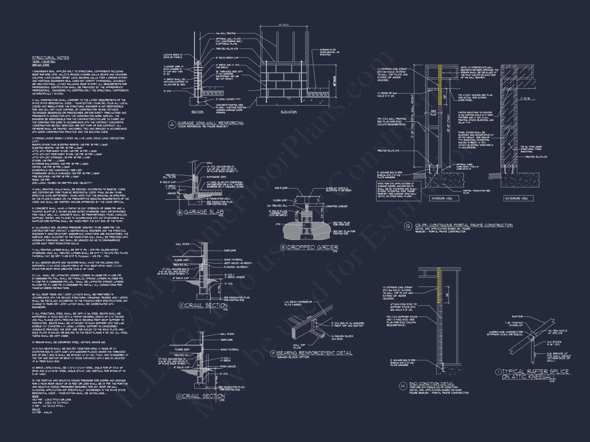 Classic house Plan with 2 Floors, CAD Blueprints & Designs
