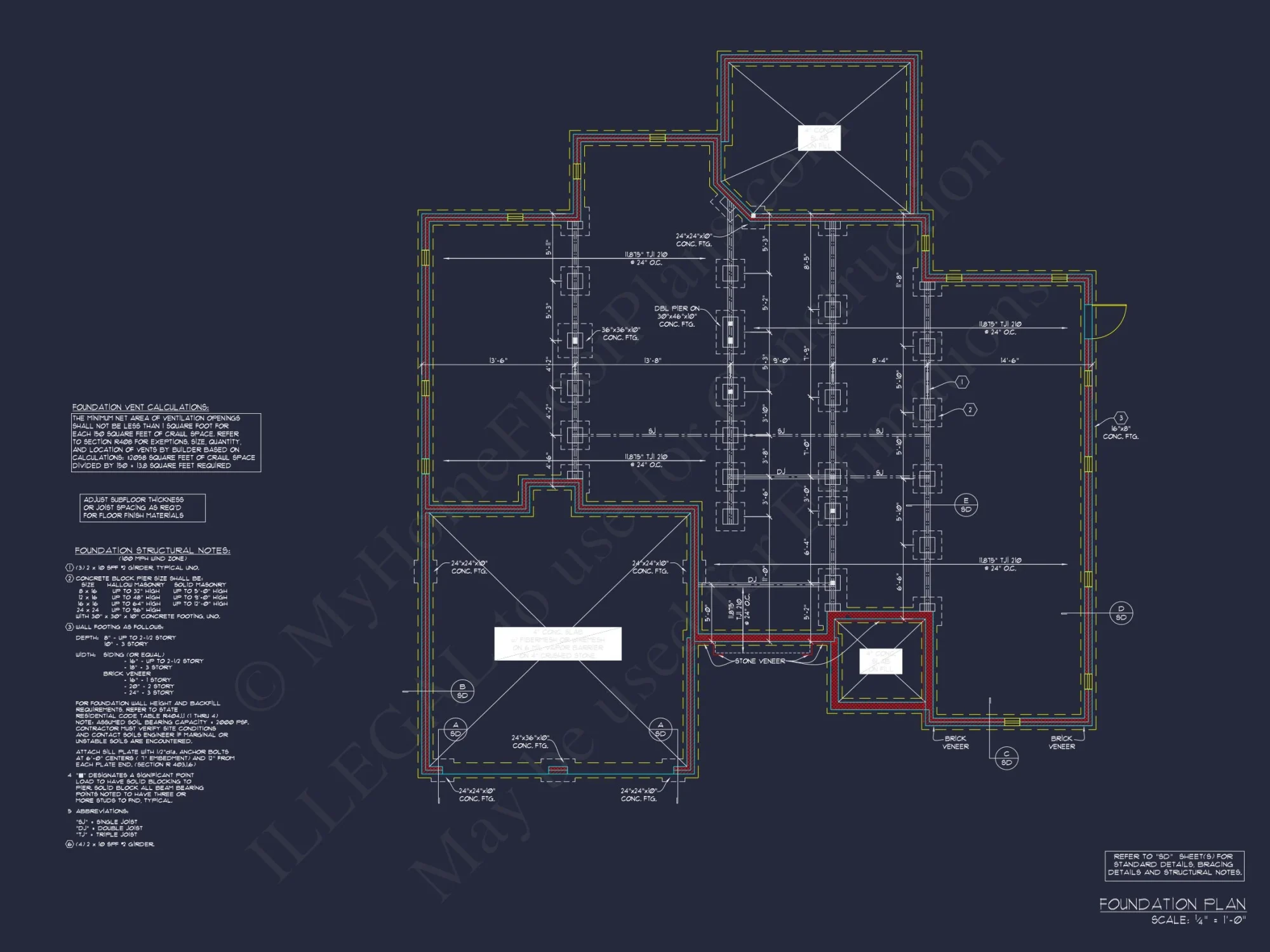 Classic house Plan with 2 Floors, CAD Blueprints & Designs