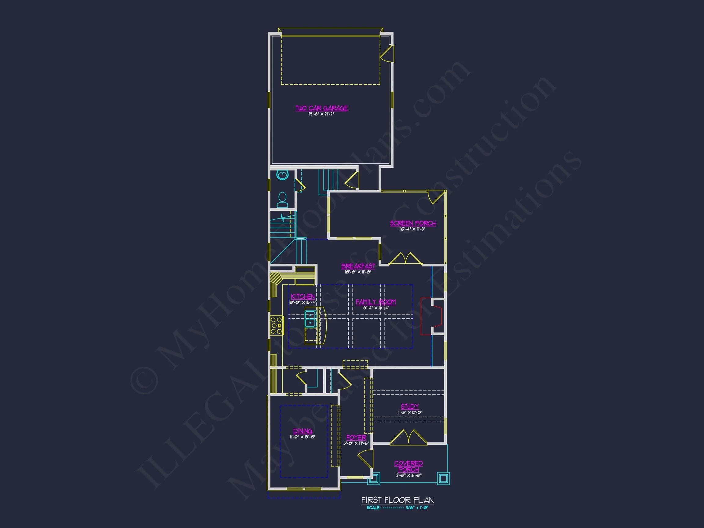 Modern house Plan with Flexible Floor Plan and Stylish Designs