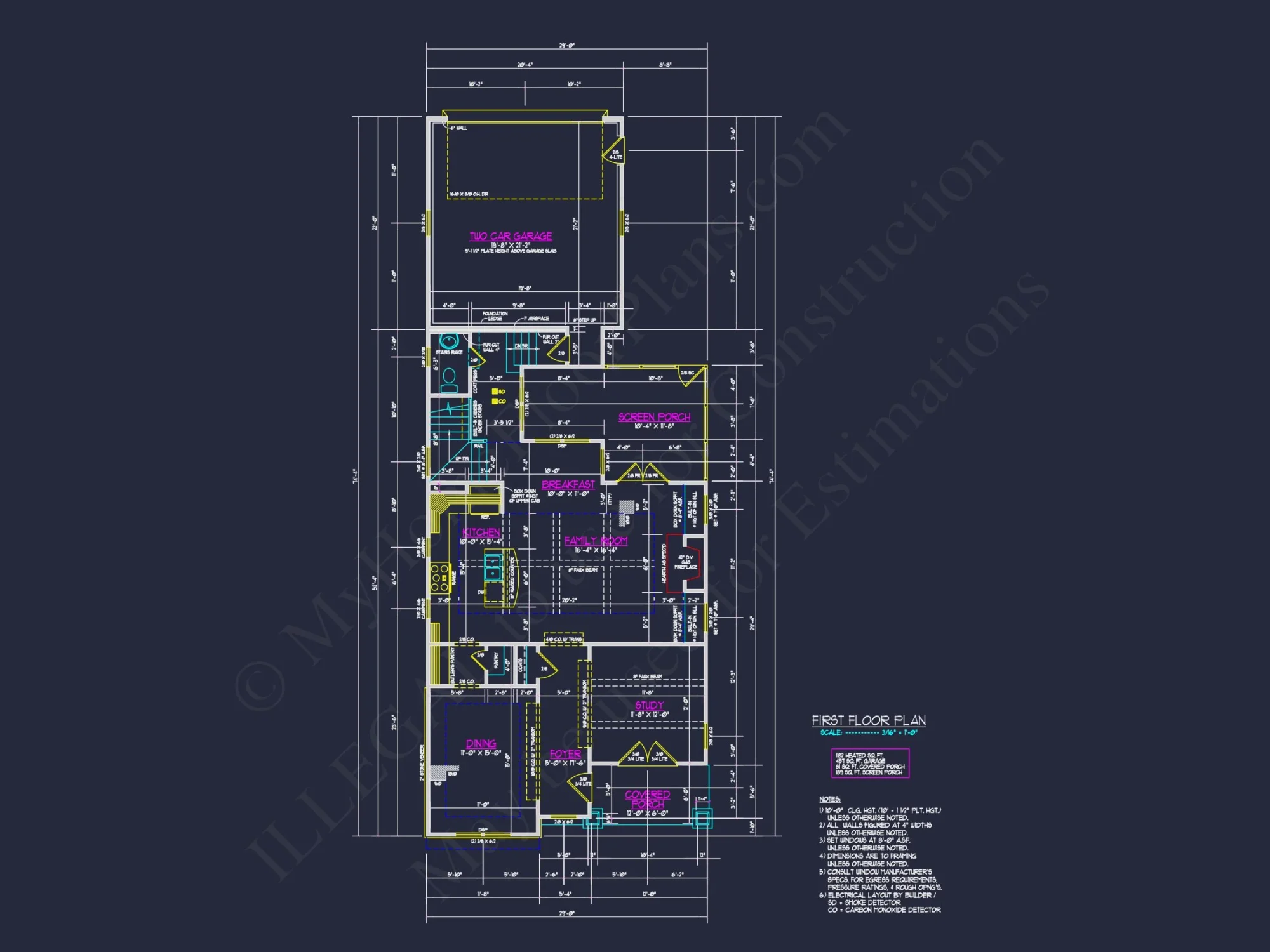Modern house Plan with Flexible Floor Plan and Stylish Designs