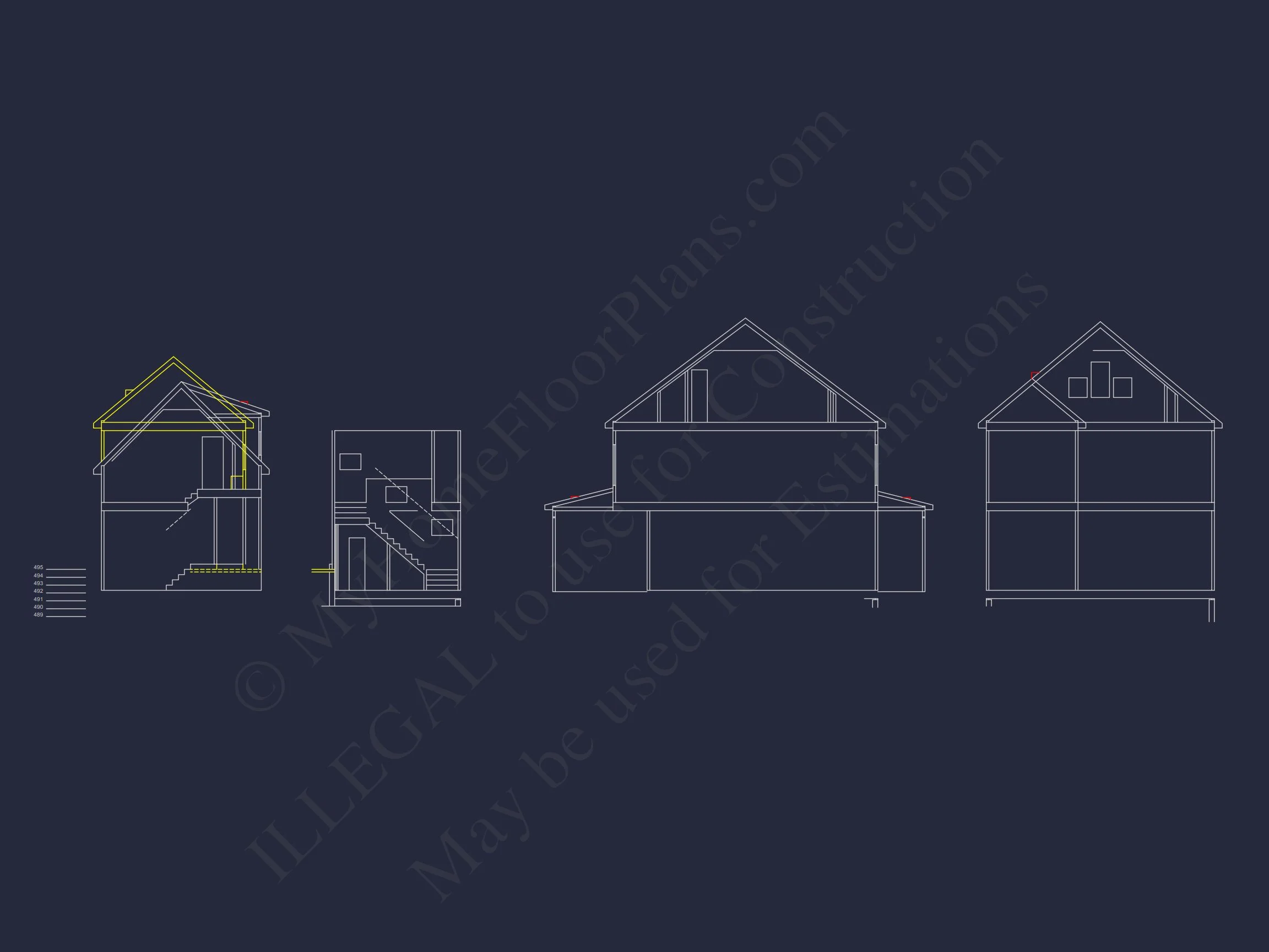 Modern house Plan with Flexible Floor Plan and Stylish Designs