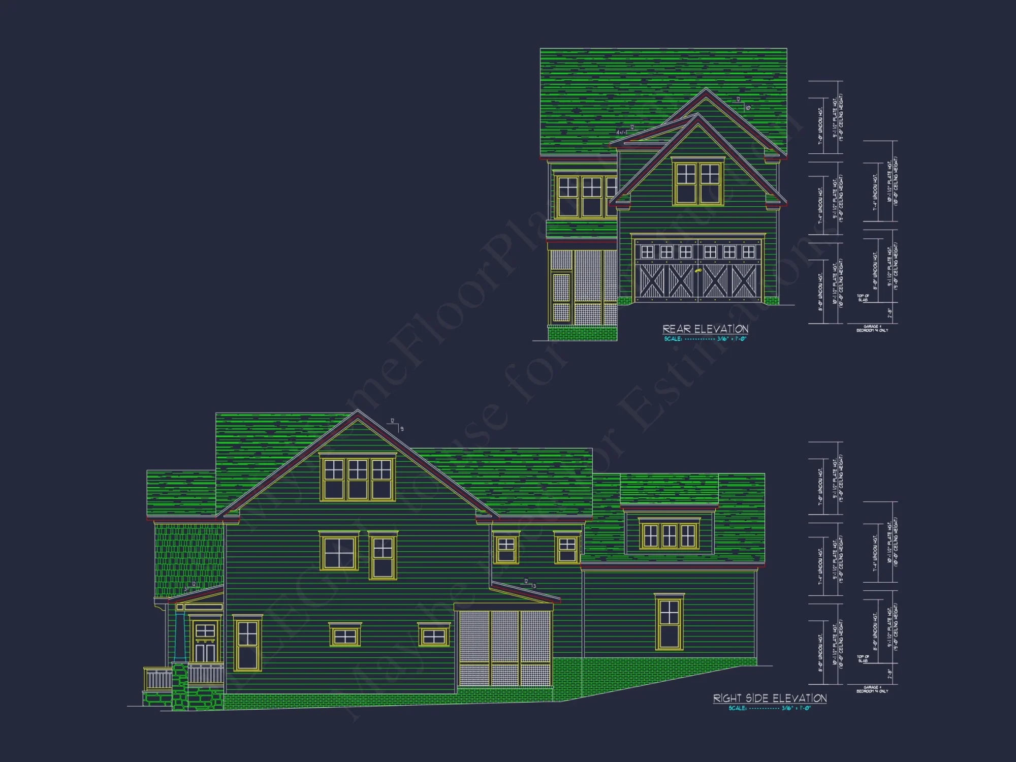 Modern house Plan with Flexible Floor Plan and Stylish Designs